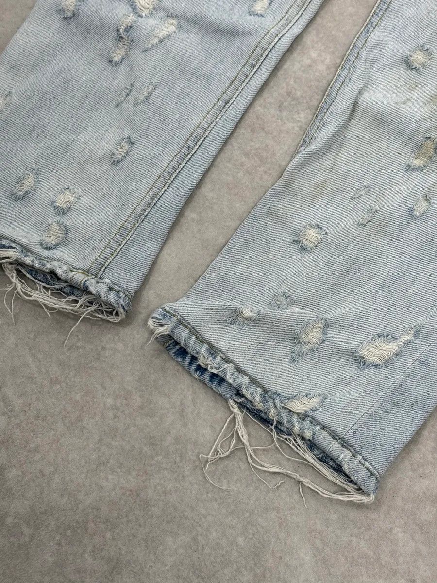 Diesel Diesel Blue Distressed Denim Jeans Size US 32 / EU 48 - 8 Thumbnail