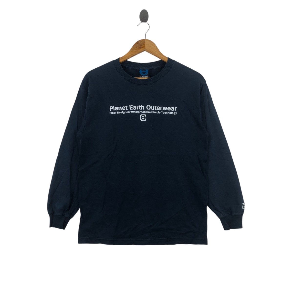 Vintage 90’ PLANET EARTH OUTERWEAR Rider Designed Tee Shirt