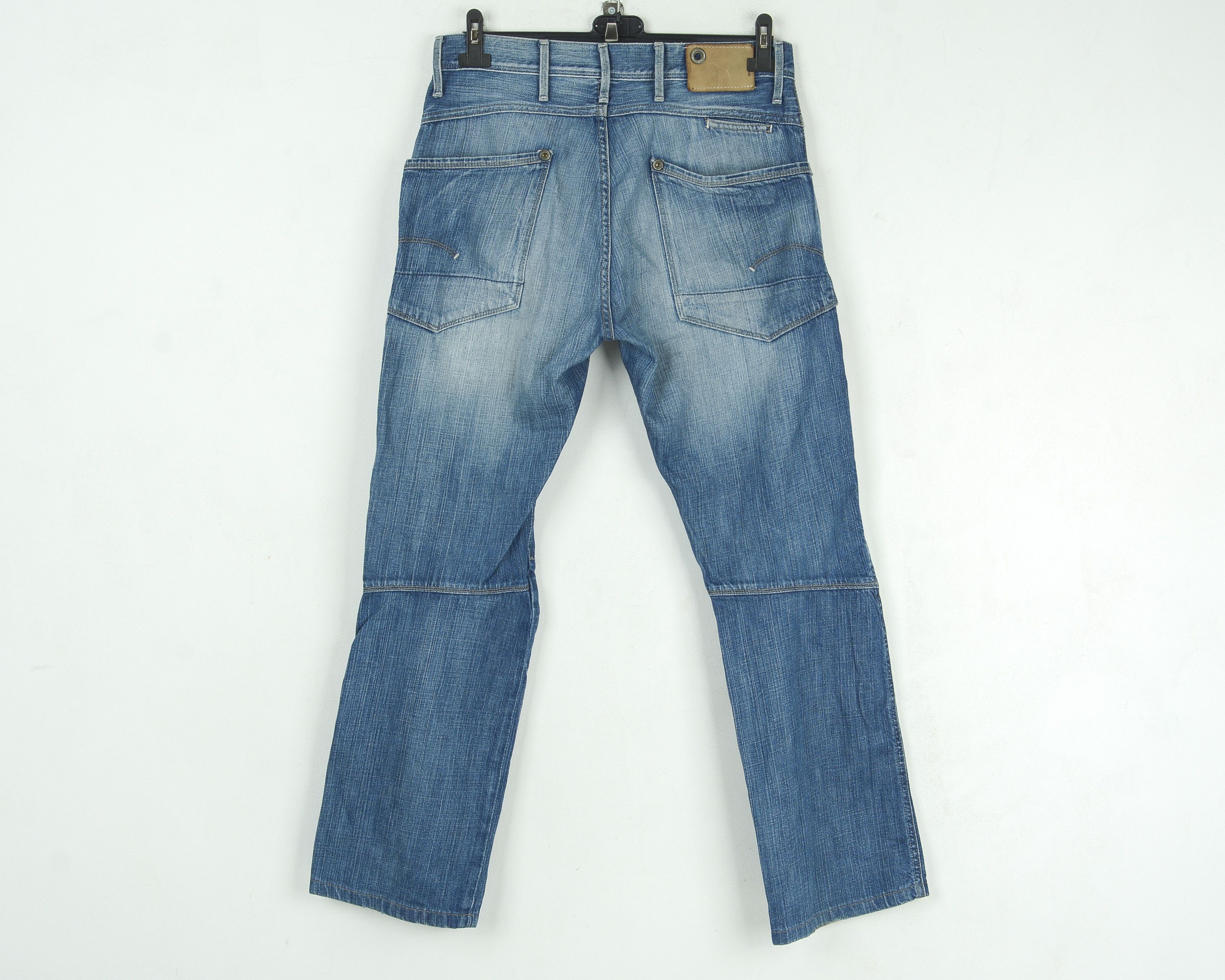 G-Star 3301 W31 L32 Jack Jeans Pant Trousers Button Blue Straight Size US 31 - 7 Thumbnail