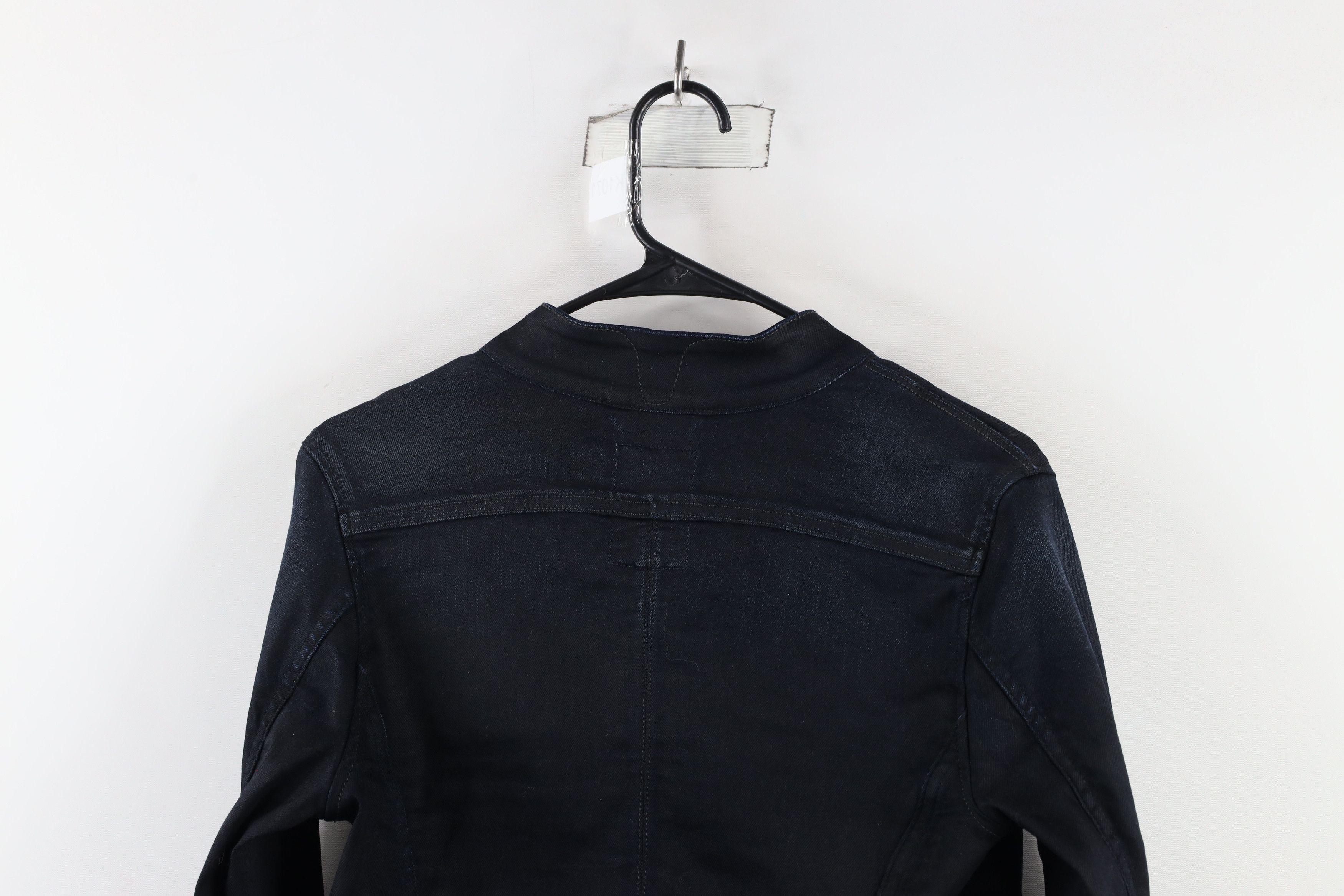 G-Star × Vintage G Star Raw Denim Spell Out Stretch Denim Jean Jacket Indigo Size M / US 6-8 / IT 42-44 - 14 Thumbnail