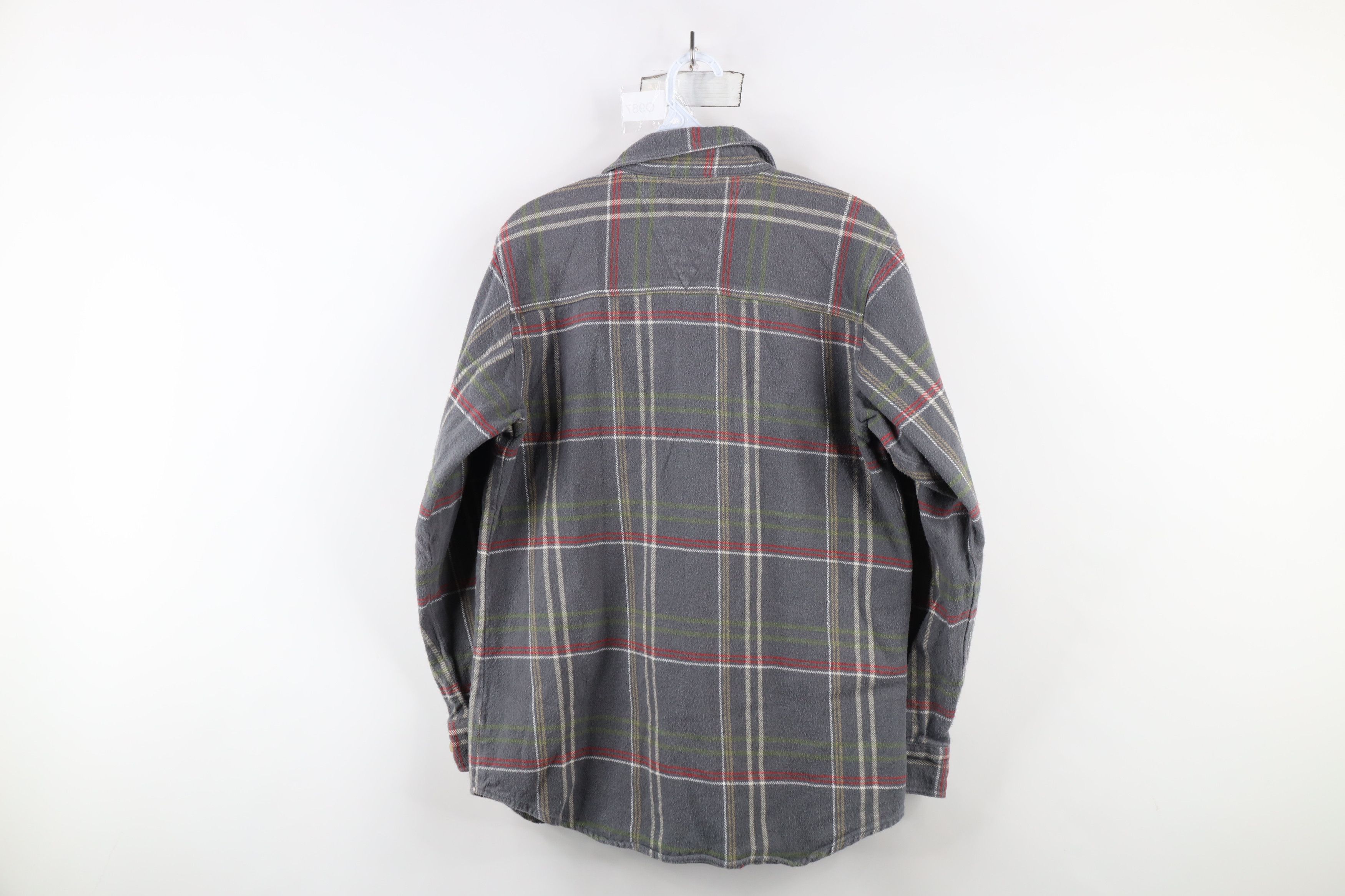 Dickies × Vintage Vintage 90s Dickies Heavy Flannel Collared Button Shirt Size US M / EU 48-50 / 2 - 8 Thumbnail