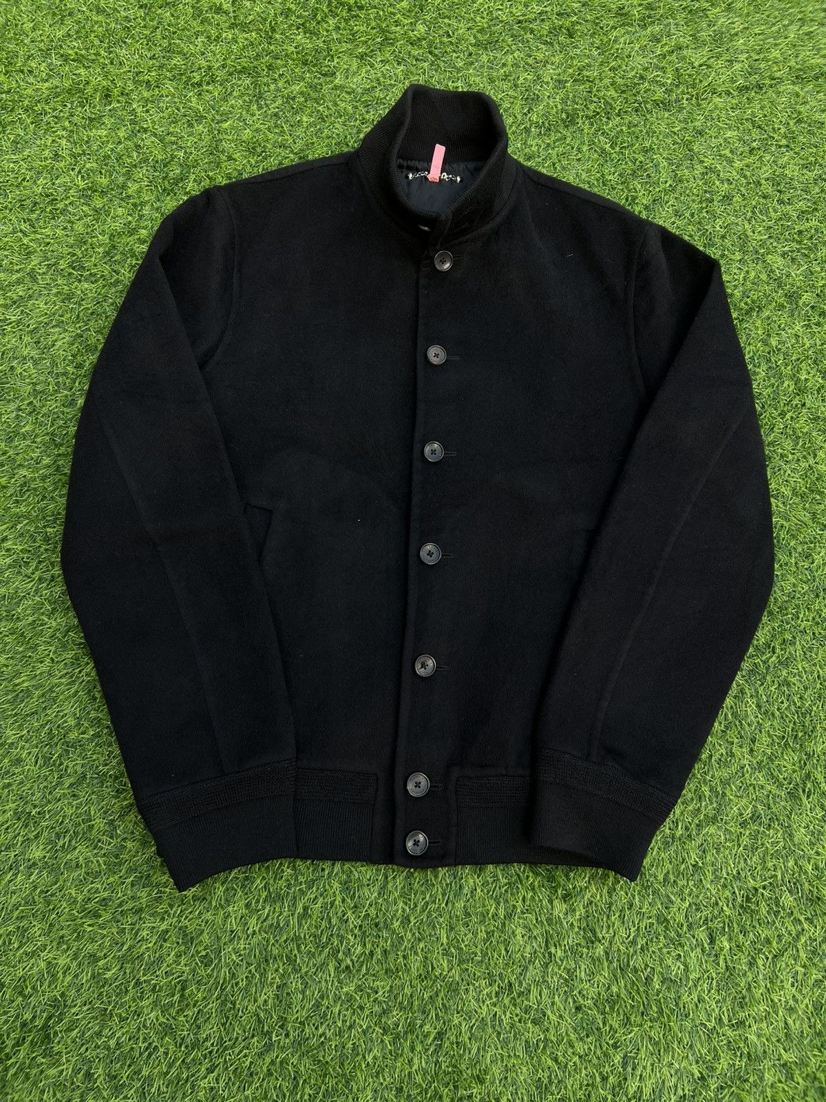 Louis Vuitton Louis Vuitton Black Wool Button-Front Jacket Size US M / EU 48-50 / 2 - 9 Thumbnail