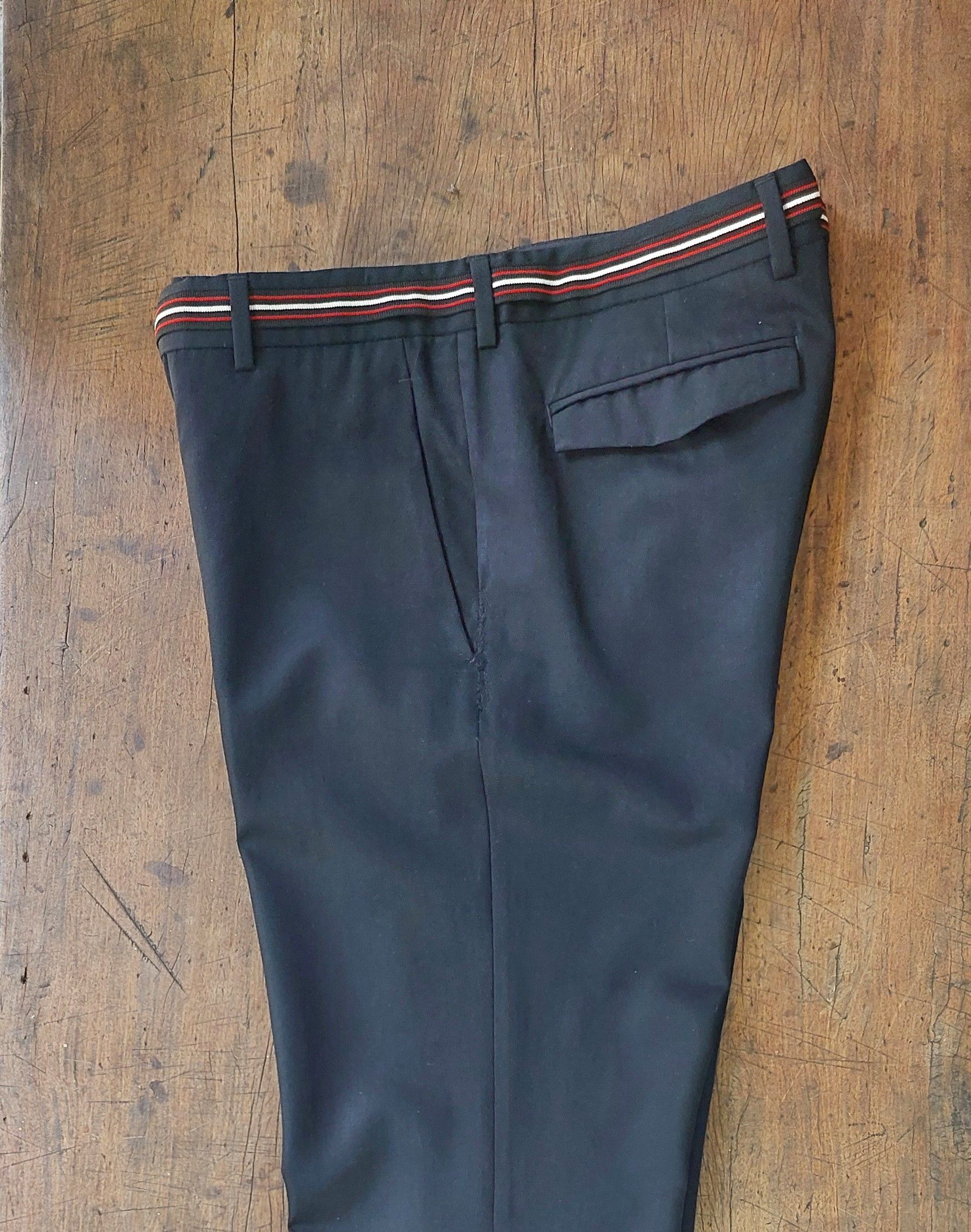 Dior Dior Homme x Kris Van Assche A/W16 Trimming Tape Belt Slacks Size US 32 / EU 48 - 5 Thumbnail