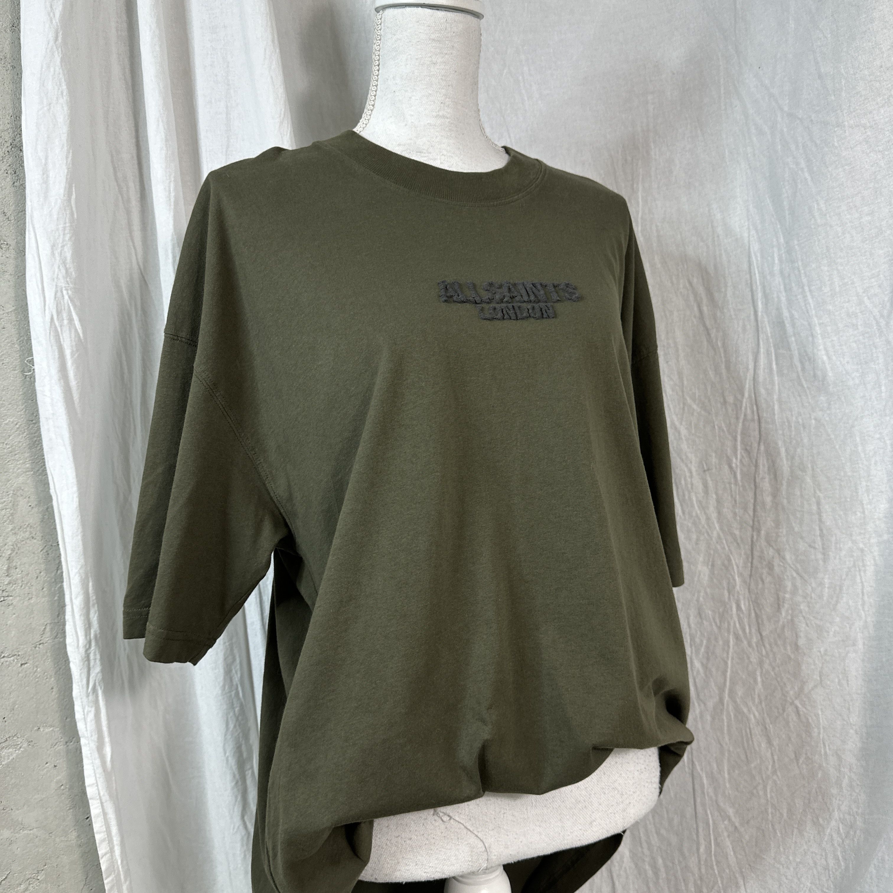 Allsaints × Vintage Allsaints Puffy Print Oversize T-shirt Size US M / EU 48-50 / 2 - 8 Thumbnail