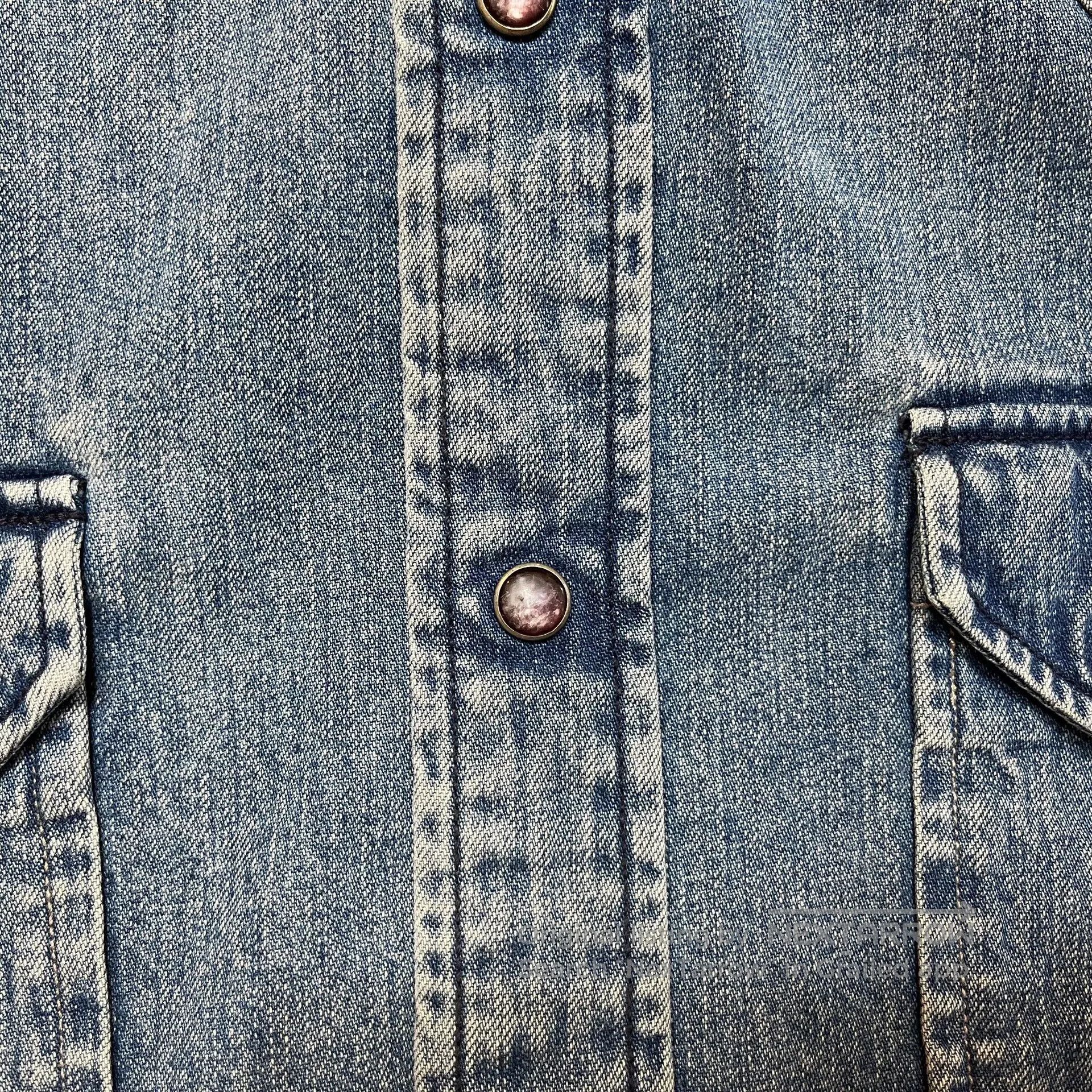 RRL Ralph Lauren vintage rrl denim western button-up shirt. Size US M / EU 48-50 / 2 - 5 Thumbnail