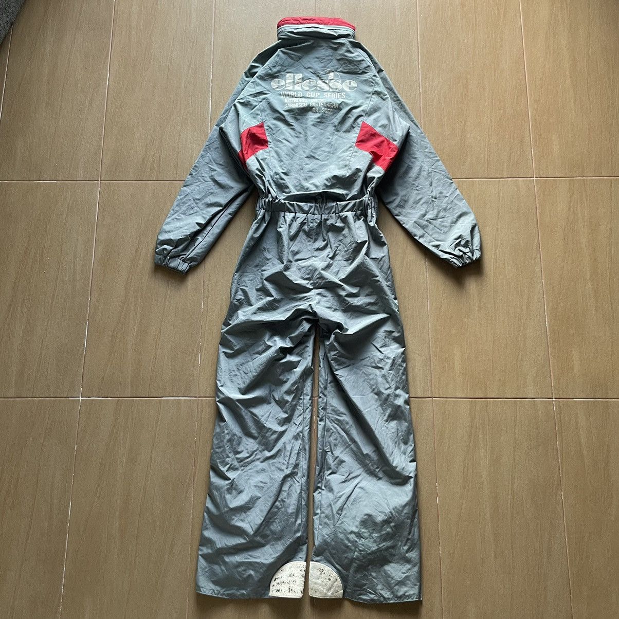 Ellesse Vintage World Cup Series Ellesse Ski Suit Jumpsuit Size US M / EU 48-50 / 2 - 2 Thumbnail