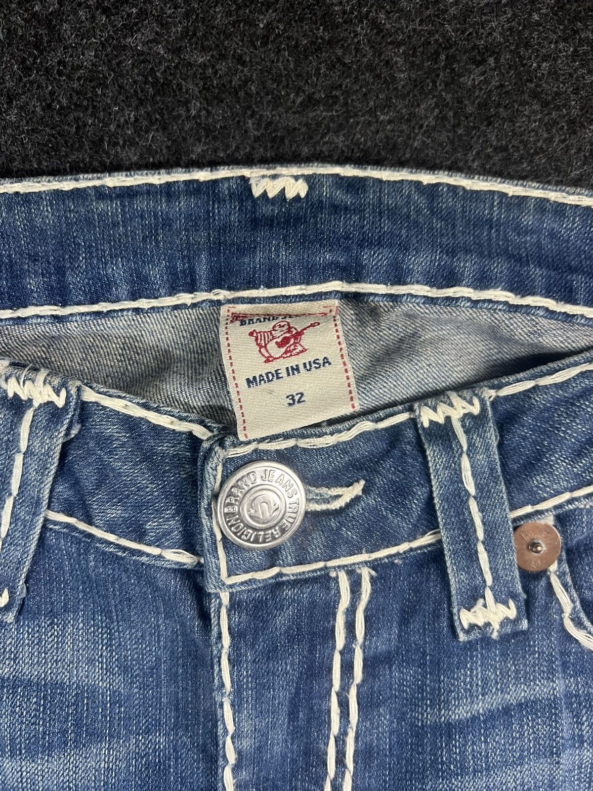 True Religion True Religion Becky Super T Flare Embroidery Jeans Size US 34 / EU 50 - 6 Thumbnail