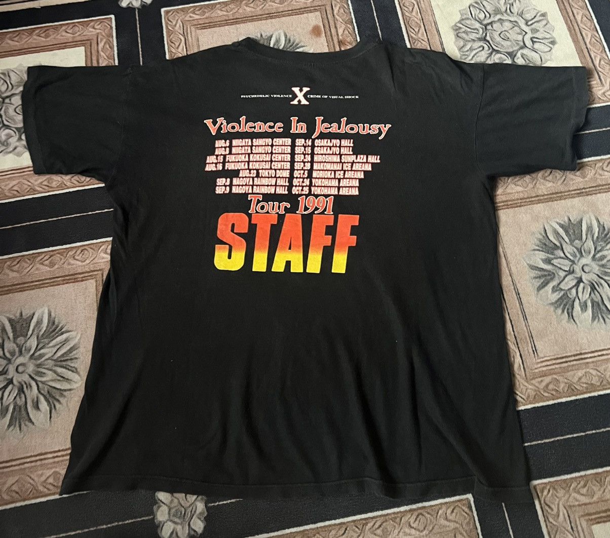 Band Tees Vintage X Japan Size US L / EU 52-54 / 3 - 4 Thumbnail