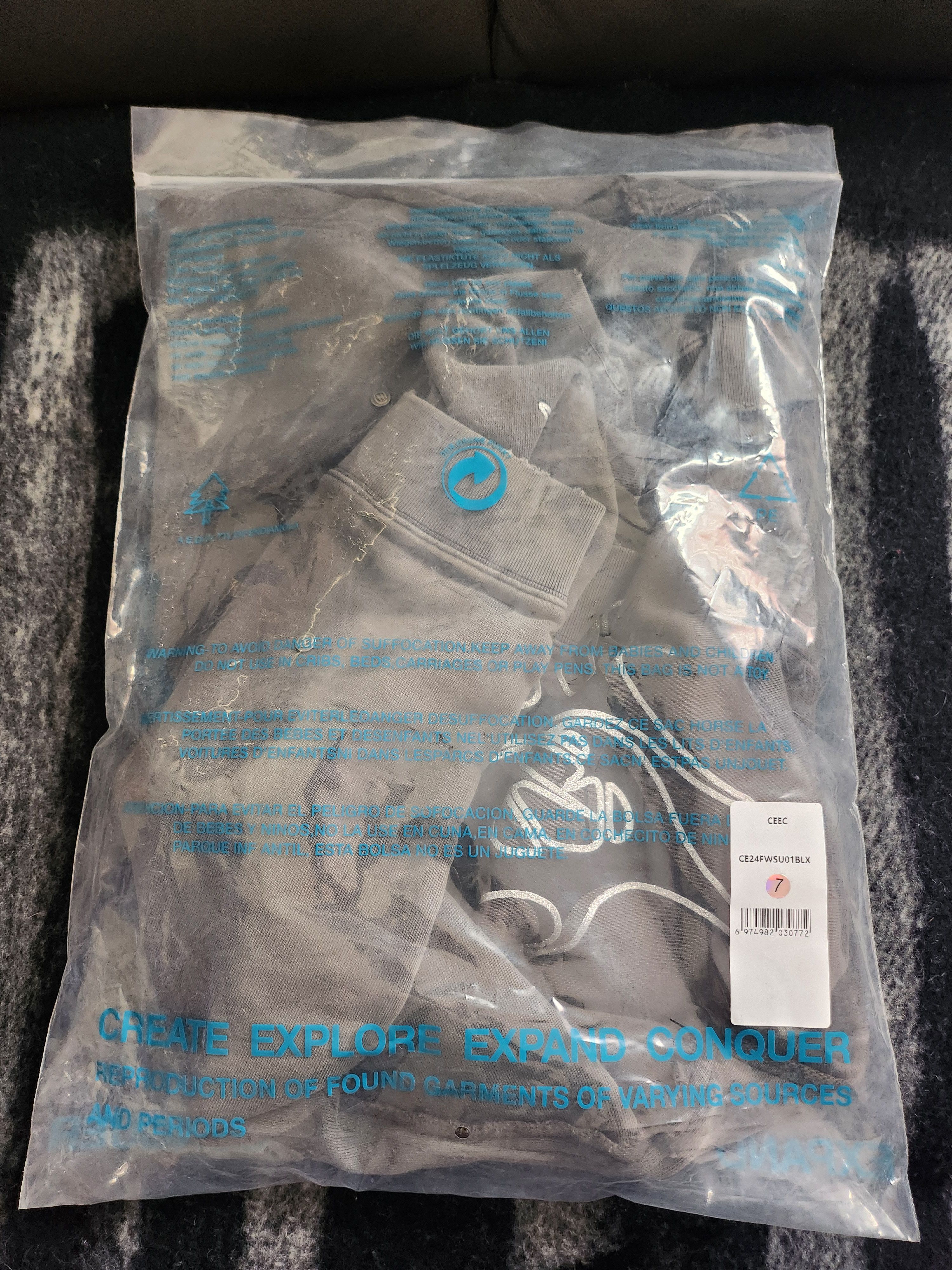 Other CEEC Glitter Layered Logo Print Distressed Hoodie Size US M / EU 48-50 / 2 - 5 Thumbnail