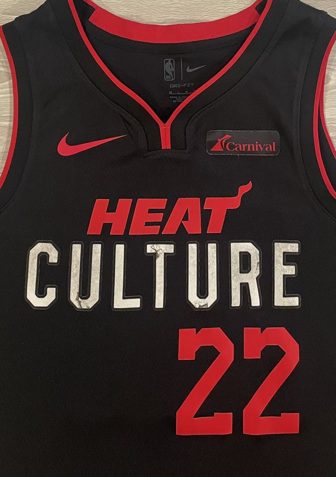 Nike Nike Miami Heat Butler #22 Culture City Jersey Men’s Large Size US L / EU 52-54 / 3 - 3 Thumbnail