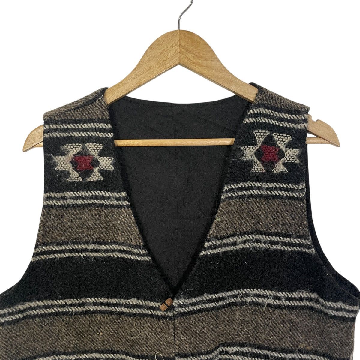 Chicos Vintage Japanese Designer Aztex Navajo Art Wool Vest Size US M / EU 48-50 / 2 - 4 Thumbnail