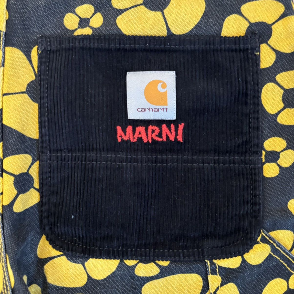 Carhartt Wip × Marni Carharrt x Marni Flower Workwear Pants Size Medium Size US 32 / EU 48 - 3 Thumbnail