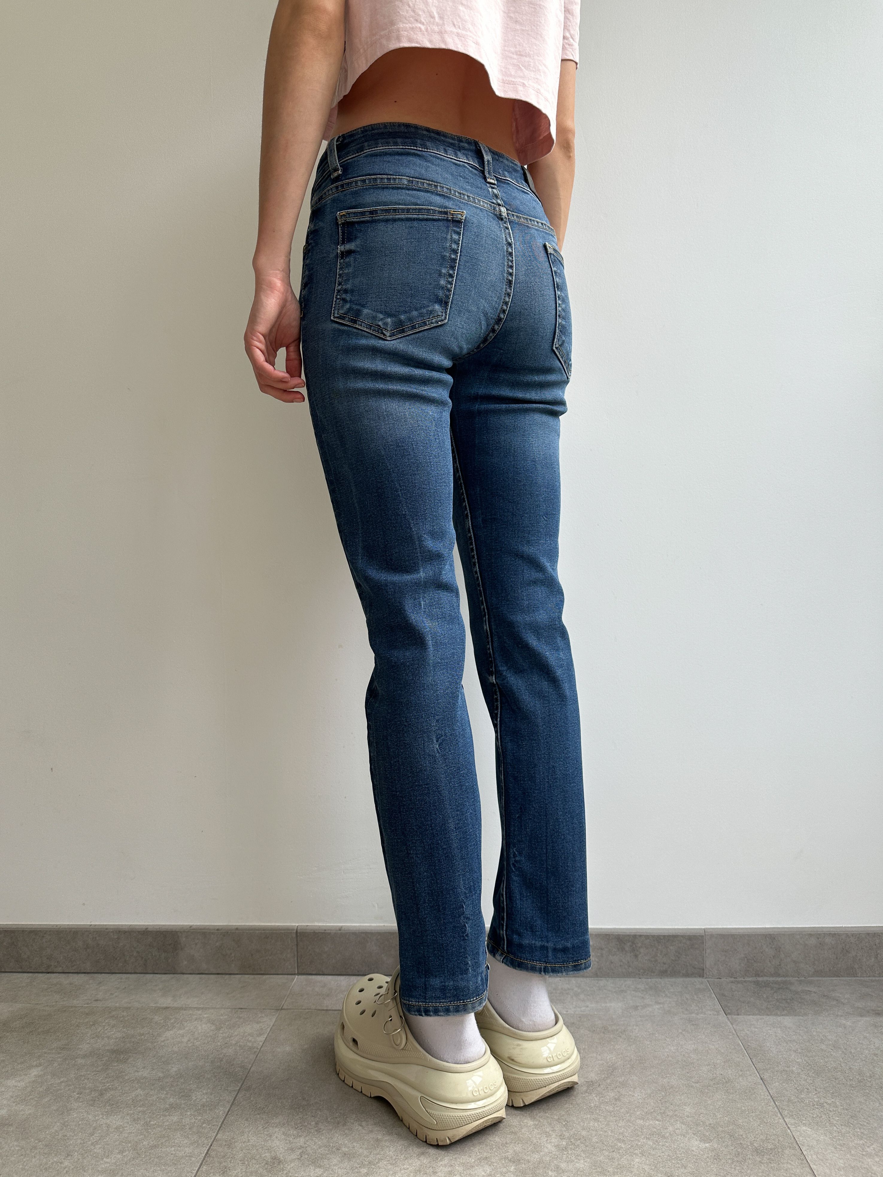 Acne Studios ACNE Blue Denim Pants Jeans 29x32 Size US 29 - 3 Thumbnail