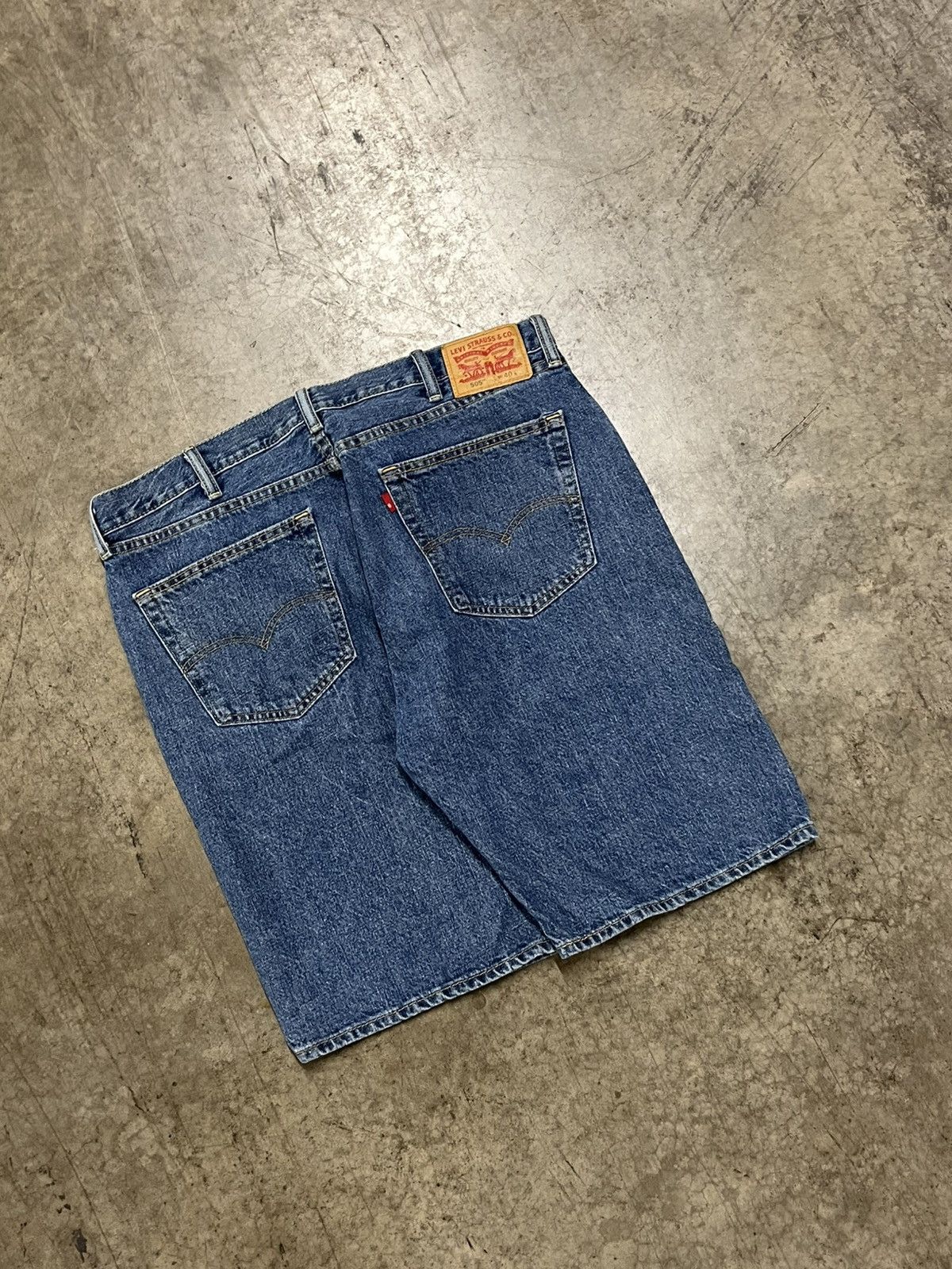 Levi's × Vintage Levi’s jorts baggy fit denim skater streetwear hype rare Size US 38 / EU 54 - 1 Thumbnail