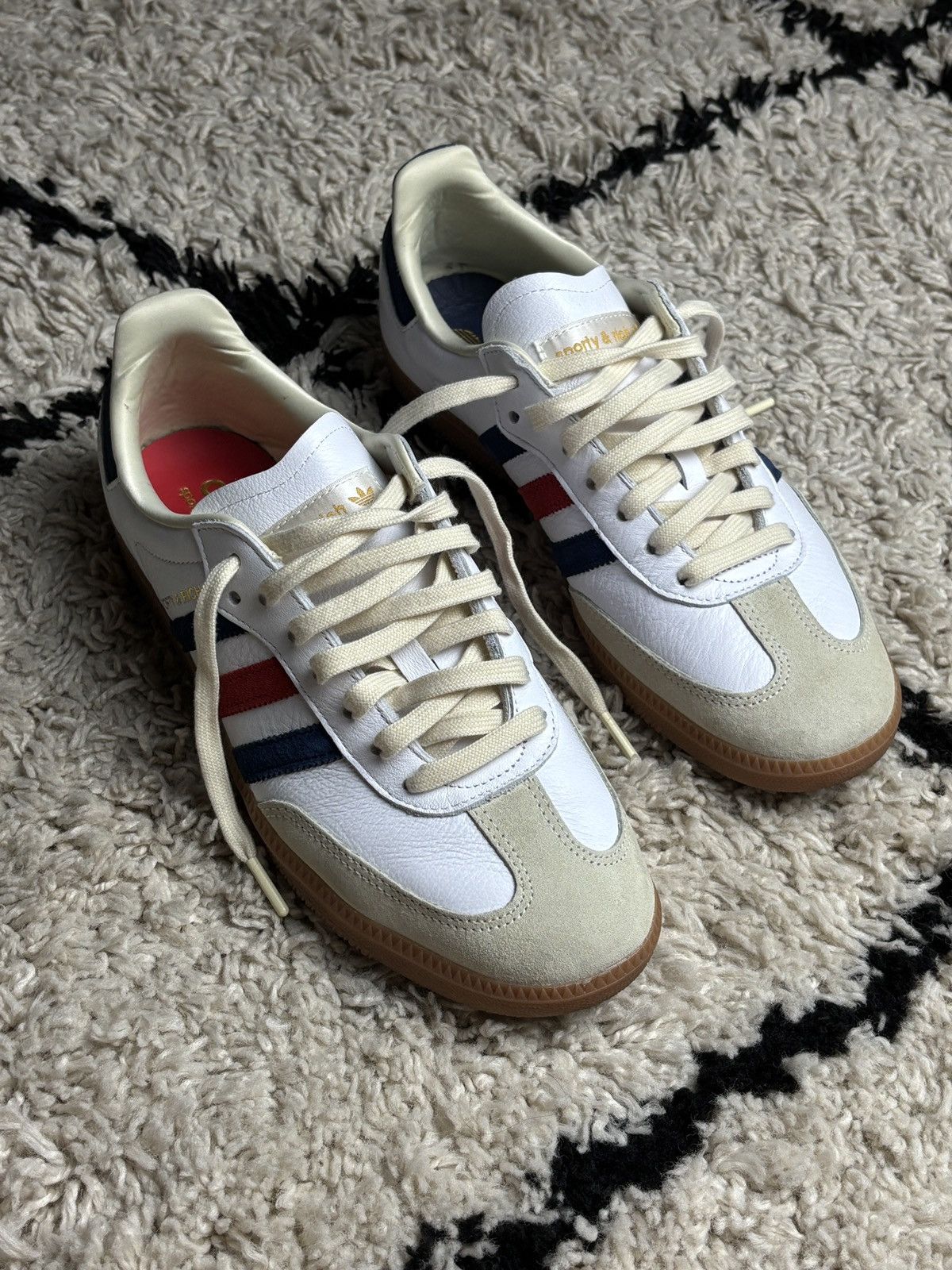 Adidas × Sporty & Rich Adidas x Sporty & Rich Samba OG Olympic Hype Sneakers Shoes Size US 10 / EU 43 - 5 Thumbnail