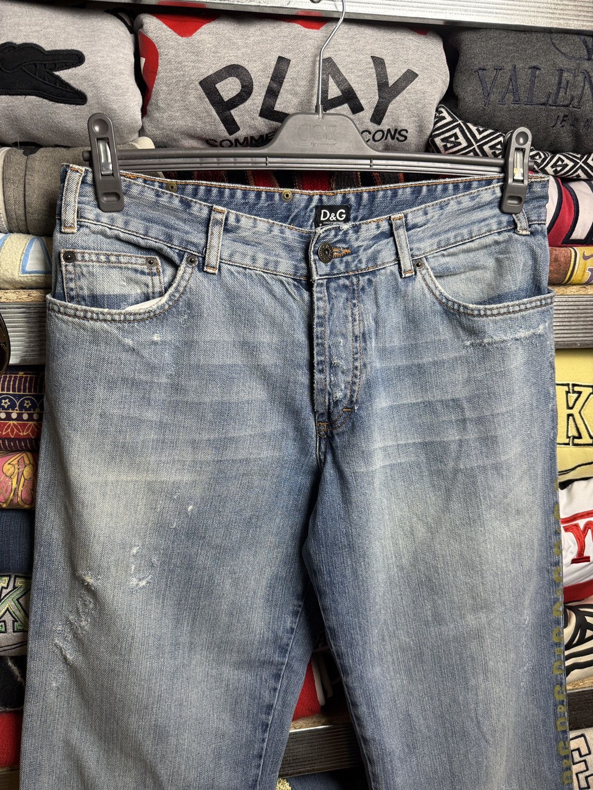 Dolce & Gabbana Dolce & Gabanna Logo Jeans Size US 34 / EU 50 - 3 Thumbnail