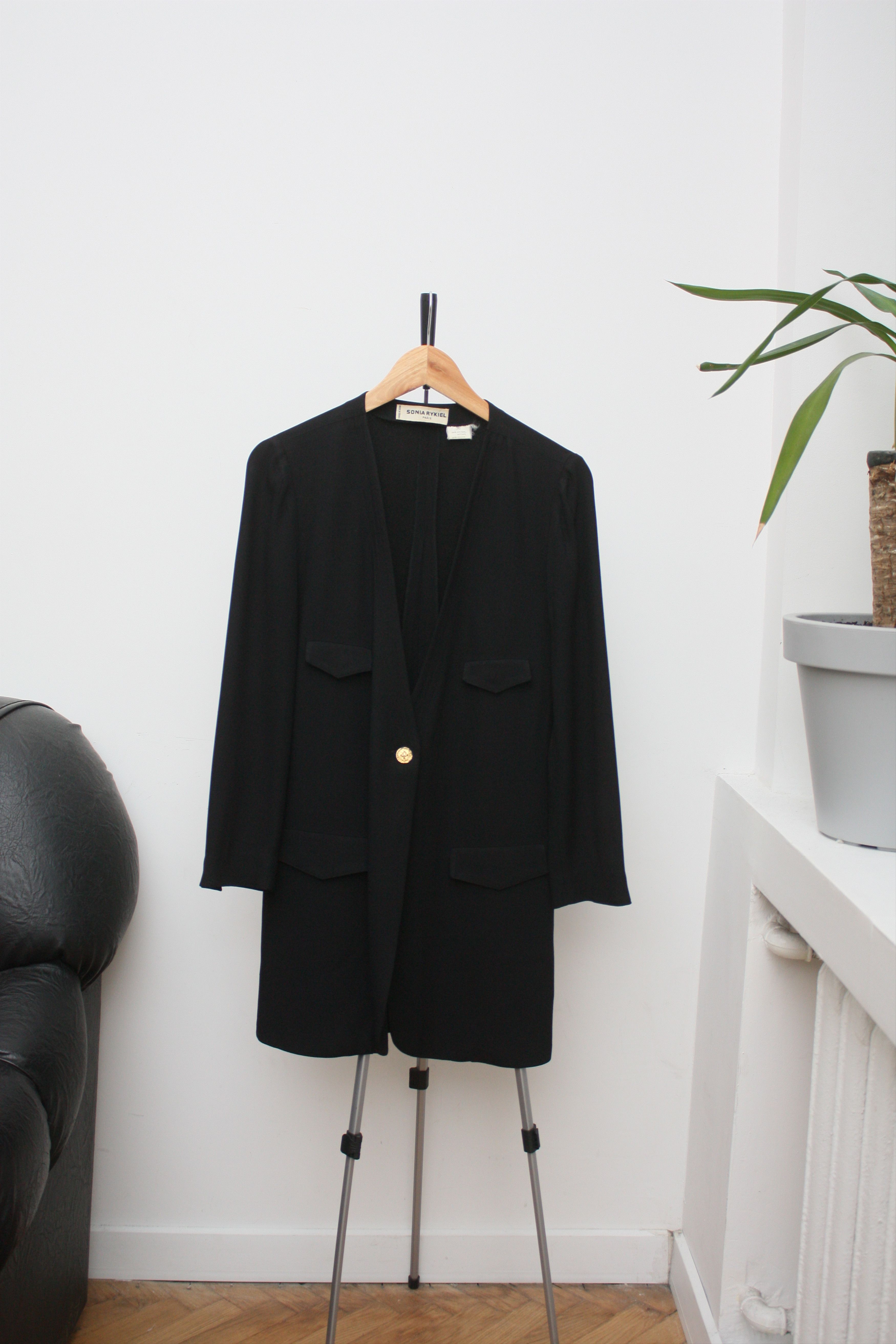 Sonia Rykiel Sonia Rykiel Vintage Lightweight Blazer 36 Made In France Size XS / US 0-2 / IT 36-38 - 2 Thumbnail
