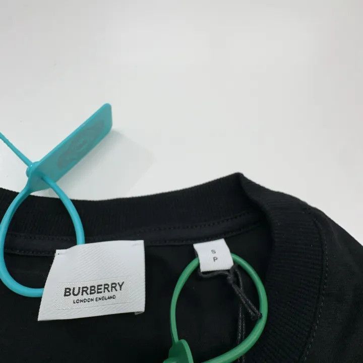 Burberry Burberry Burberry Black Logo Print Short Sleeve T-Shirt-25 Size US S / EU 44-46 / 1 - 2 Thumbnail