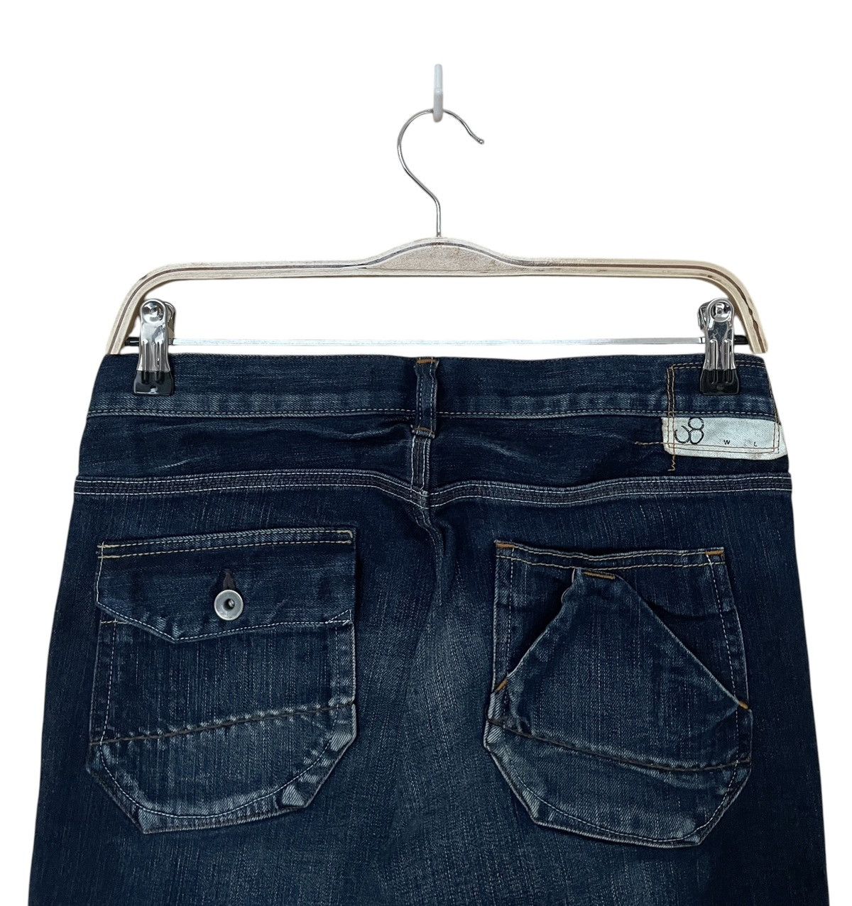 Johnbull Vintage Japanese Brand John Bull Flared Jeans 1990s Size US 29 - 8 Thumbnail