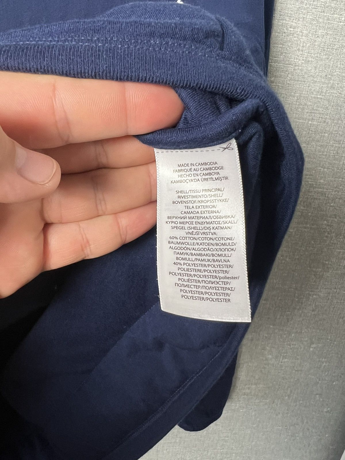 Polo Ralph Lauren × Ralph Lauren × Vintage Rare Polo Ralph Lauren Quilted Sweatshirt Size US L / EU 52-54 / 3 - 14 Thumbnail