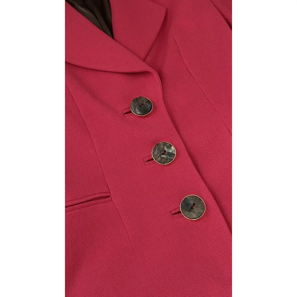 Dior Christian Dior Boutique Pink Wool Tailored Blazer Sz FR 36 Size XS / US 0-2 / IT 36-38 - 3 Thumbnail