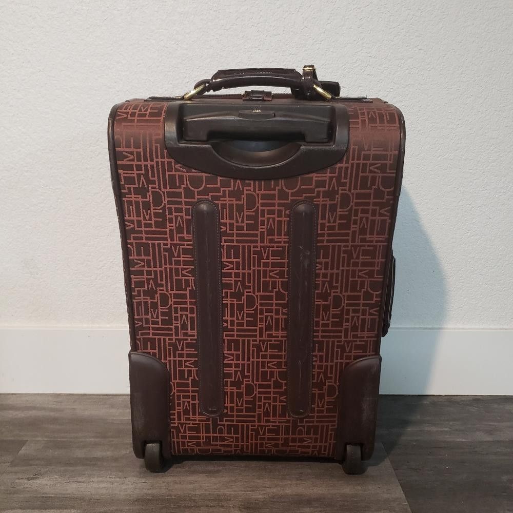 Diane von Furstenberg Chocolate | DVF | Signature Logo M Luggage Size ONE SIZE - 4 Thumbnail