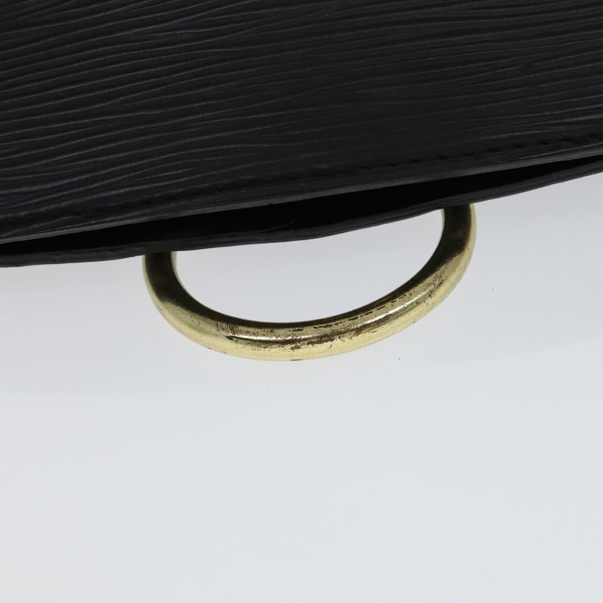 LOUIS VUITTON Epi Coblanc Shoulder Bag Black M52292