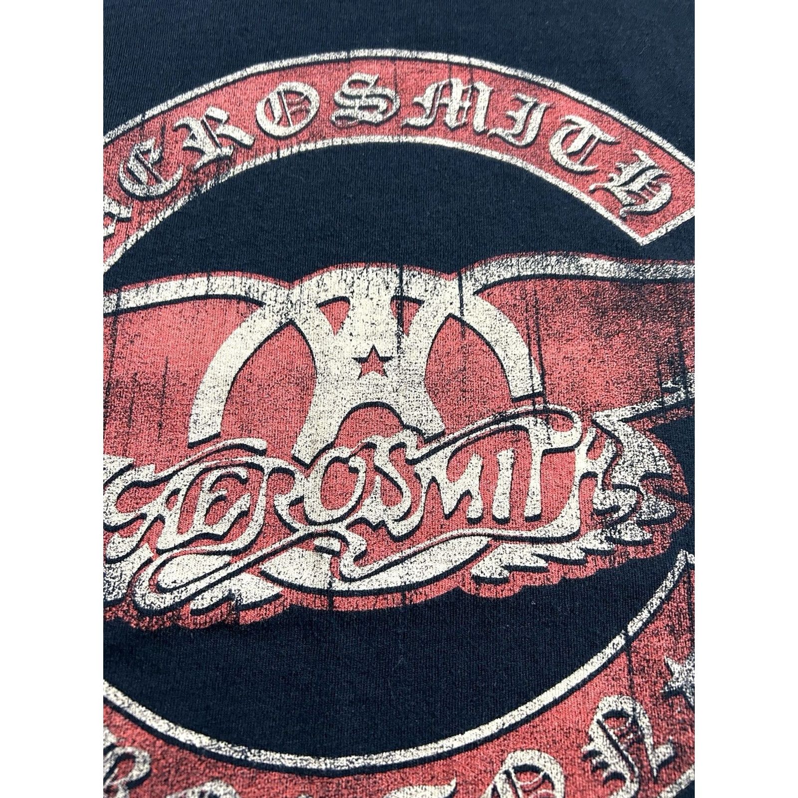 Gildan VINTAGE Aerosmith Boston Band Tee Rock Shirt 2008 2000s Music Large Mens Size US L / EU 52-54 / 3 - 3 Thumbnail