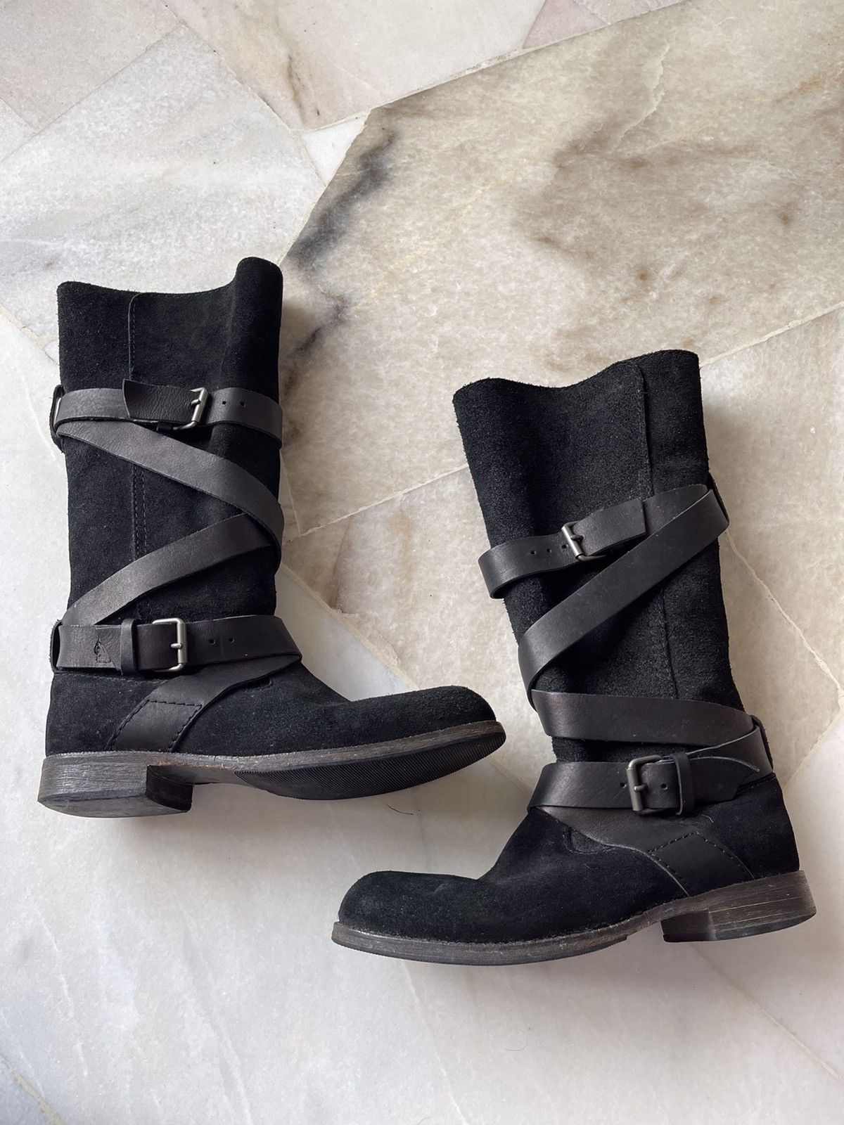 Comme des Garcons Homme Junya Watanabe Leather Boots Size US 7 / EU 40 - 6 Thumbnail
