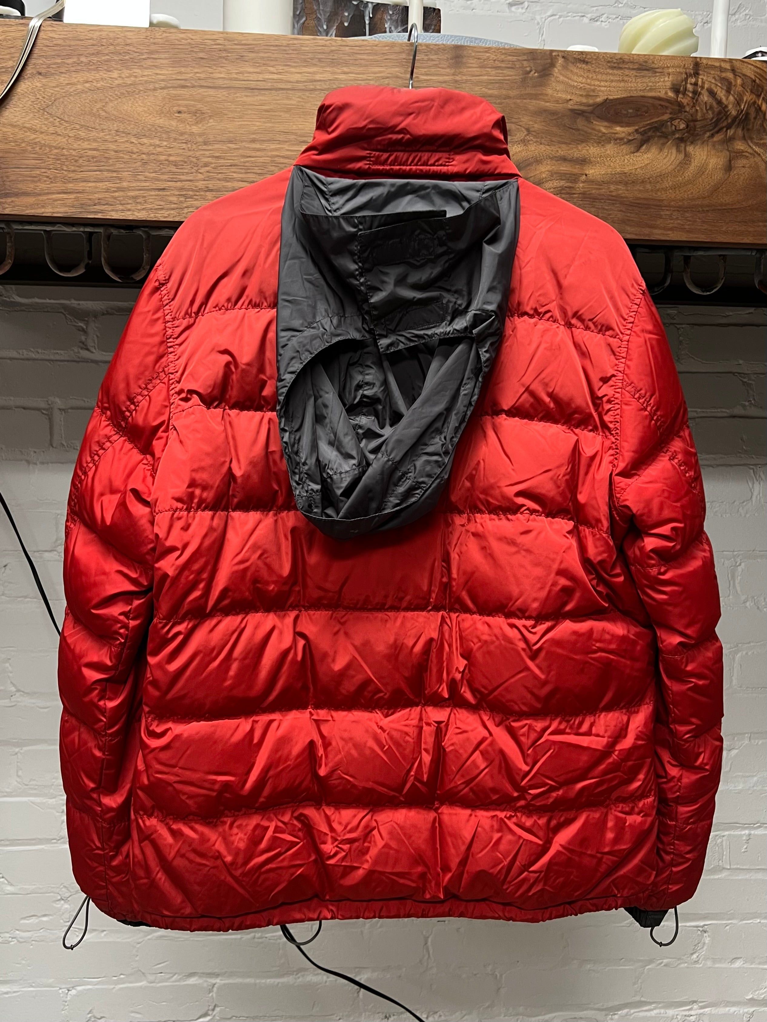 Prada Prada Sport Linea Rossa Down Fill Two Tone Puffer Jacket Size US S / EU 44-46 / 1 - 4 Thumbnail