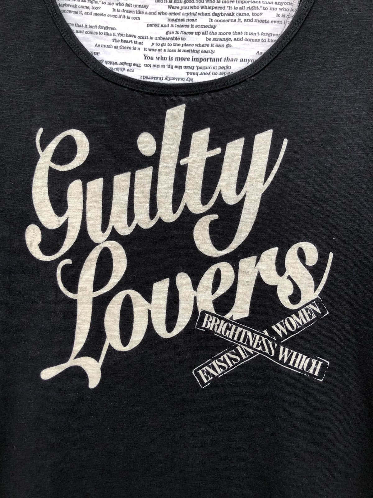 Japanese Brand × Le Grande Bleu (L.G.B.) Y2K💥 Under Wraps Guilty Lovers Longsleeve Size L / US 10 / IT 46 - 8 Thumbnail