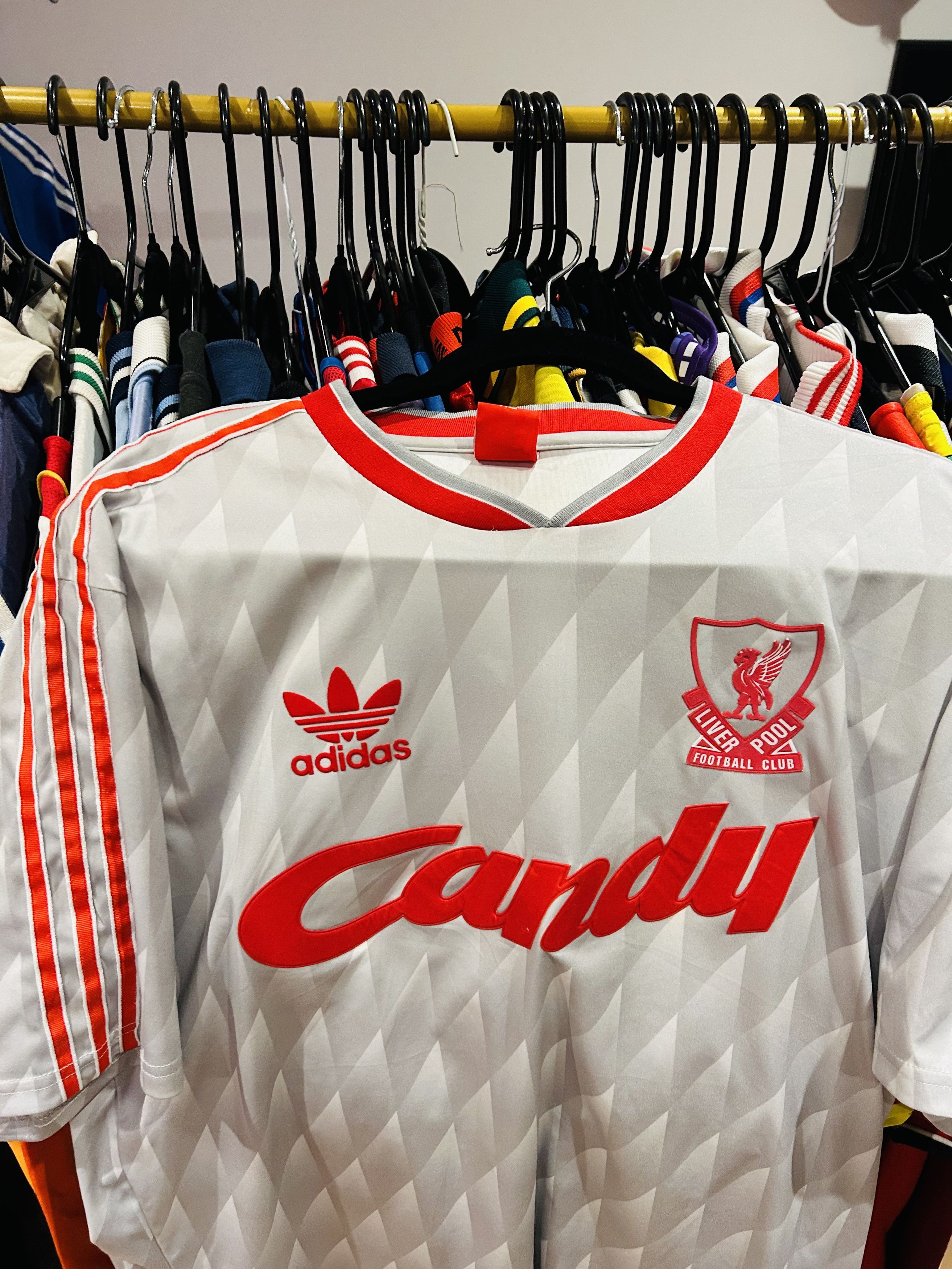 Vintage Liverpool 1989/90 away (remake) Size US XL / EU 56 / 4 - 3 Thumbnail
