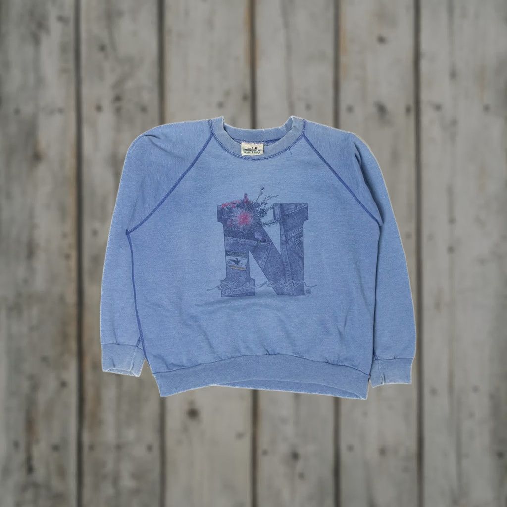 Northern Reflections Vintage Northern Collections Sweatshirt 1980s Blue XL Mens Womens? Size US XL / EU 56 / 4 - 1 Thumbnail