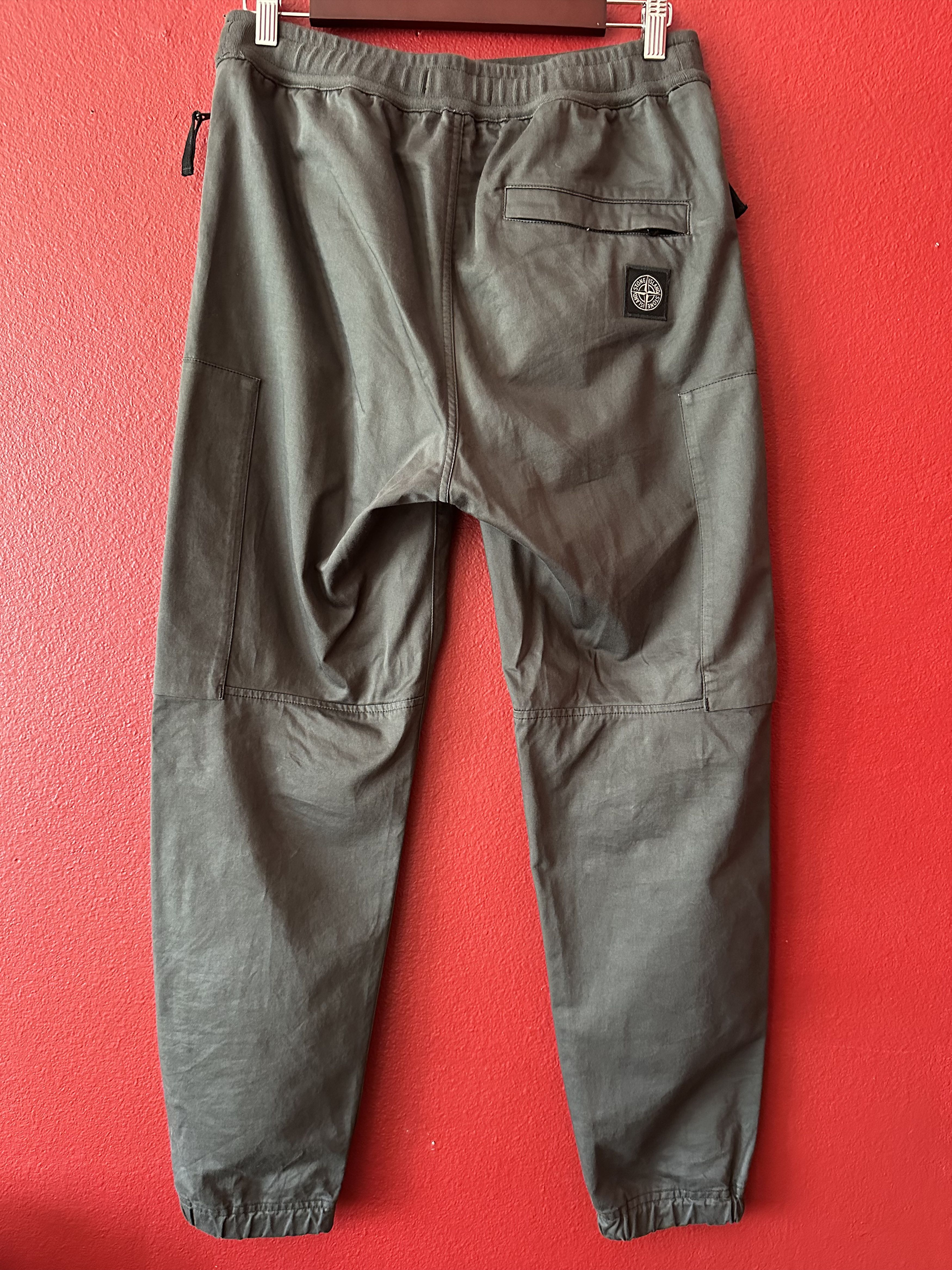 Stone Island Stone Island Grey Cargo Trousers (Made In Italy) Size US 31 - 2 Thumbnail