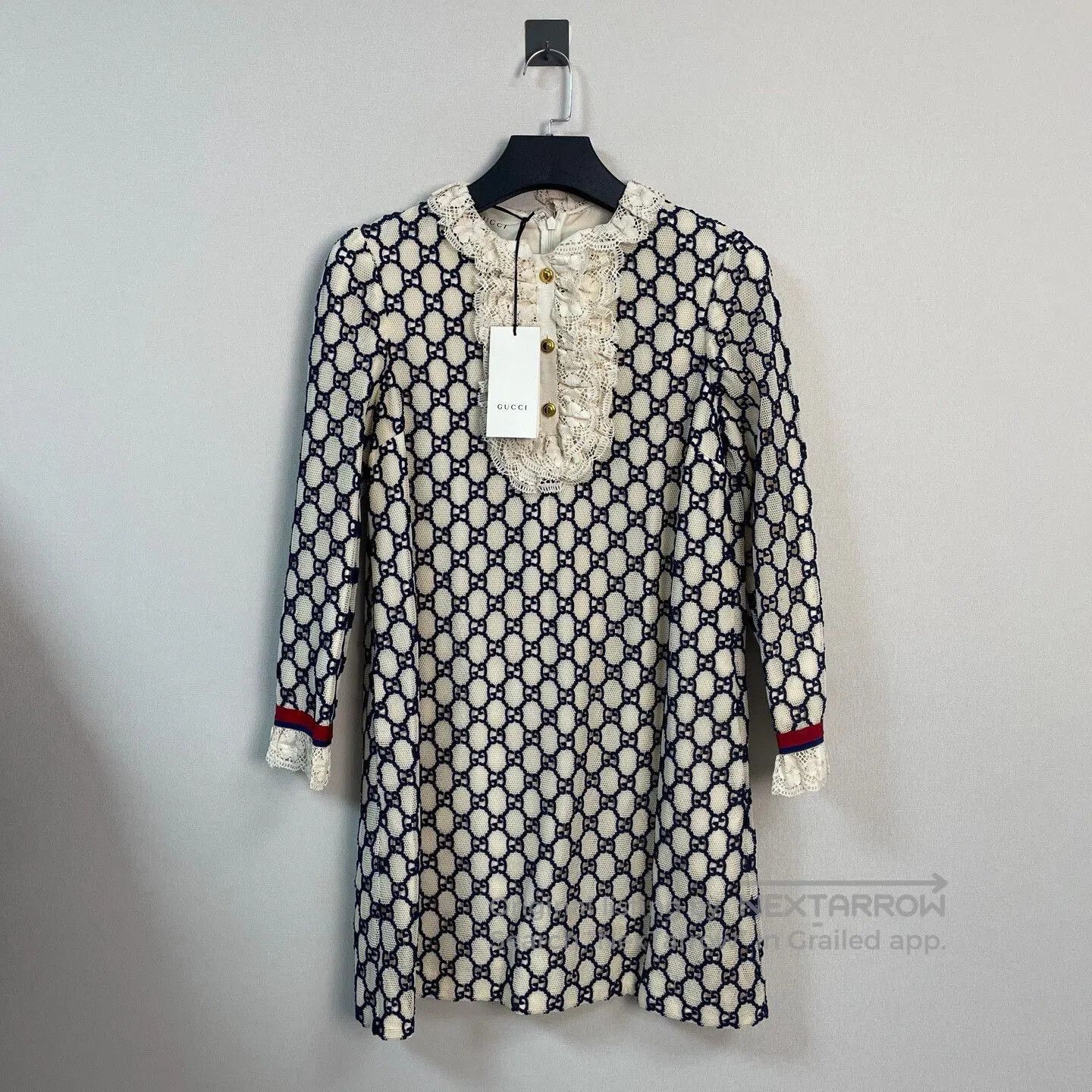 Gucci gucci double g print dress in size 42. Size M / US 6-8 / IT 42-44 - 1 Thumbnail