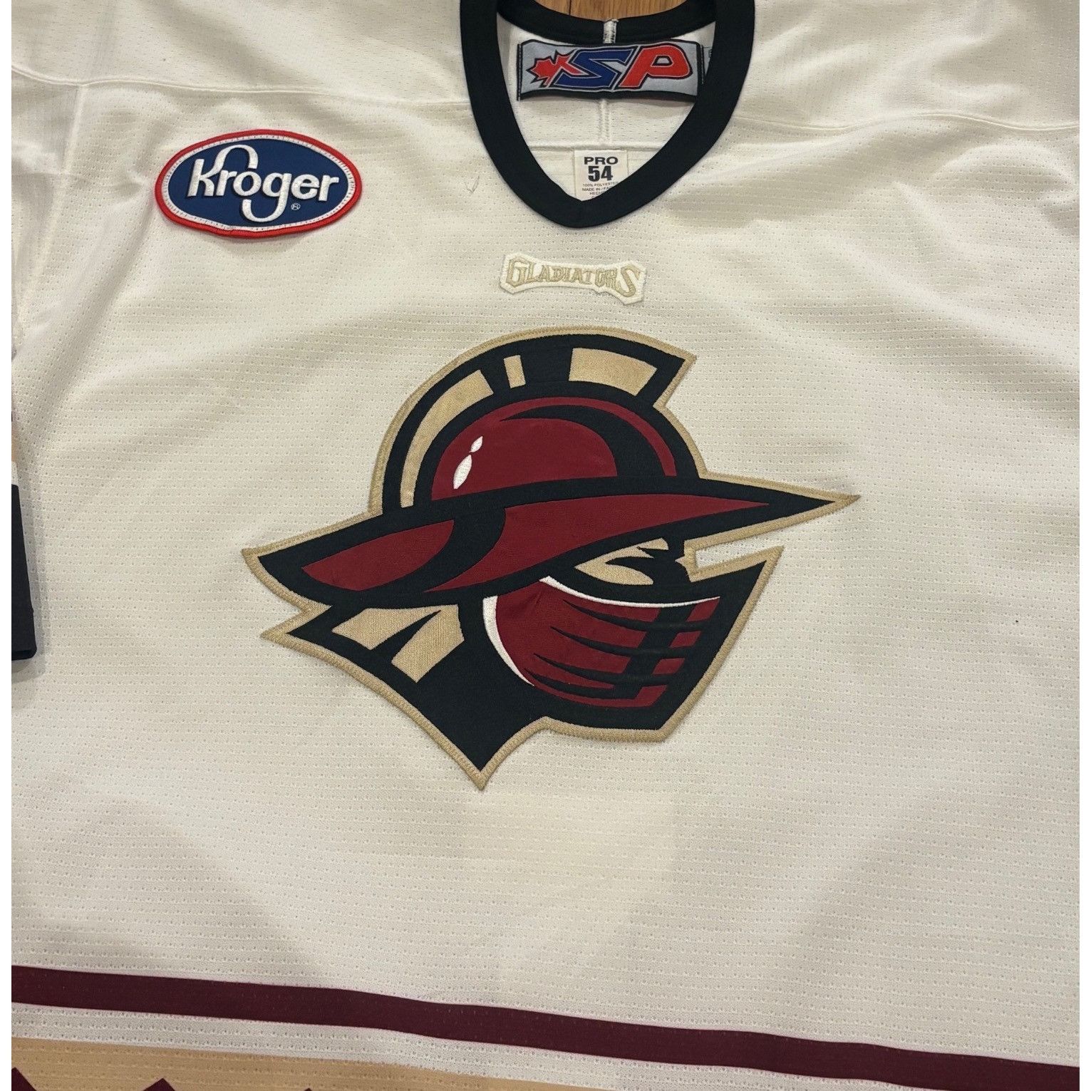 Other Game Worn 2008-2009 Gwinnett Gladiators Jim Jackson #9 ECHL Size US XXL / EU 58 / 5 - 10 Thumbnail