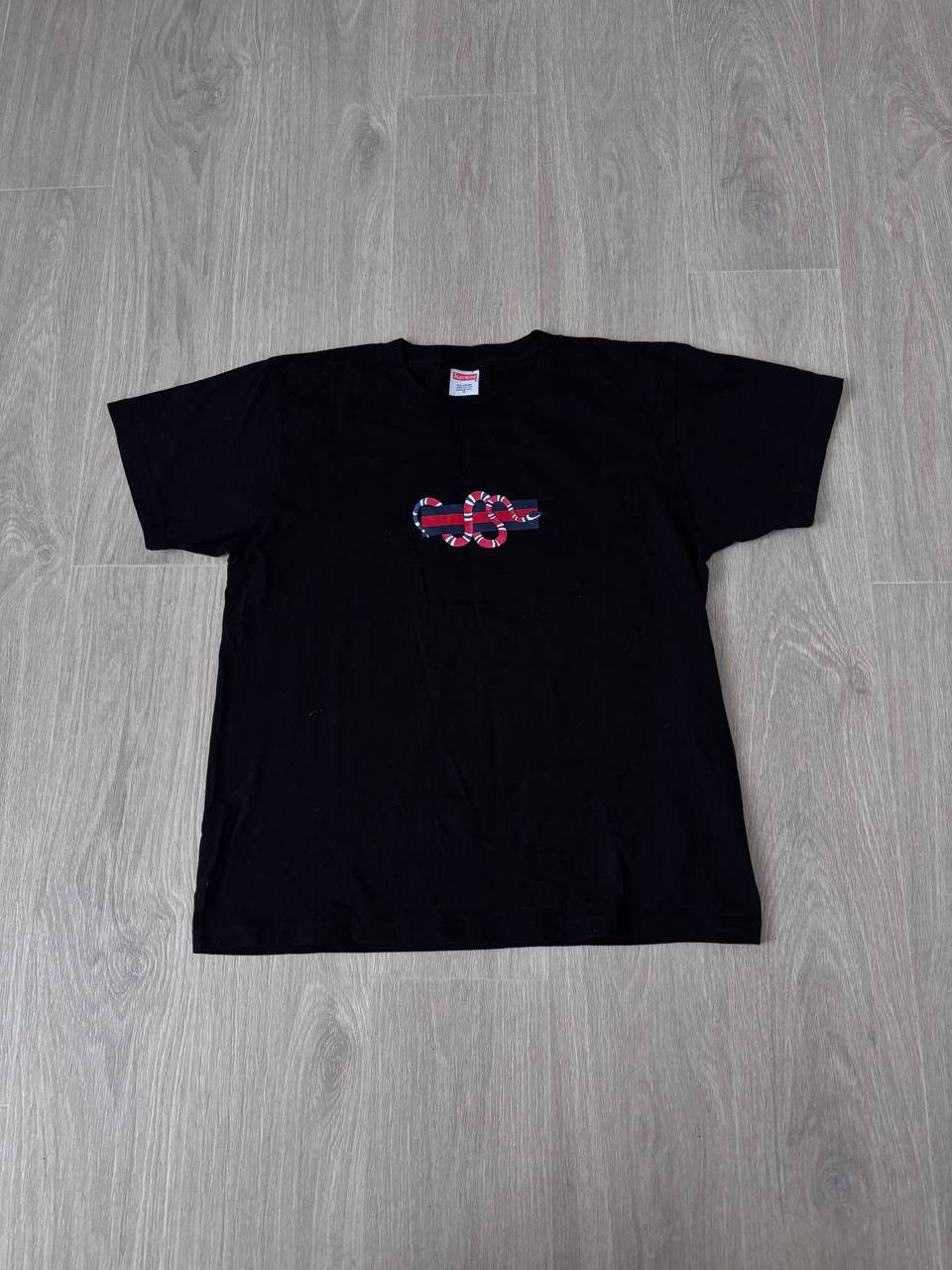 Supreme Supreme box logo snake T shirt Size US M / EU 48-50 / 2 - 1 Thumbnail