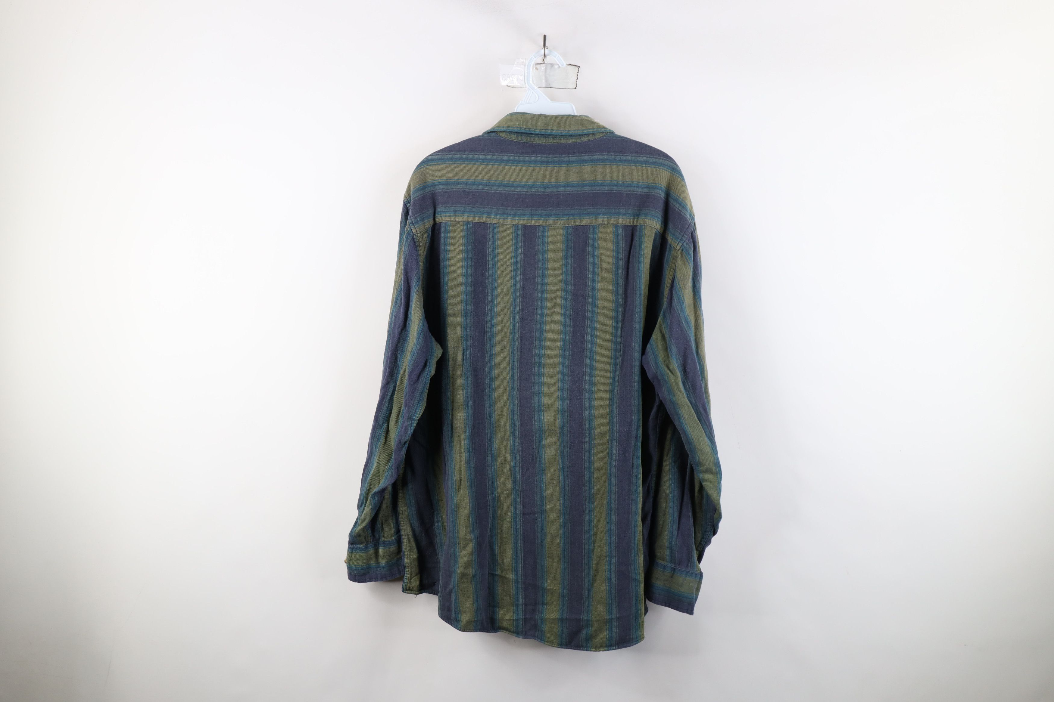 Vintage Vintage 90s Streetwear Single Needle Flannel Button Shirt Size US XL / EU 56 / 4 - 13 Thumbnail