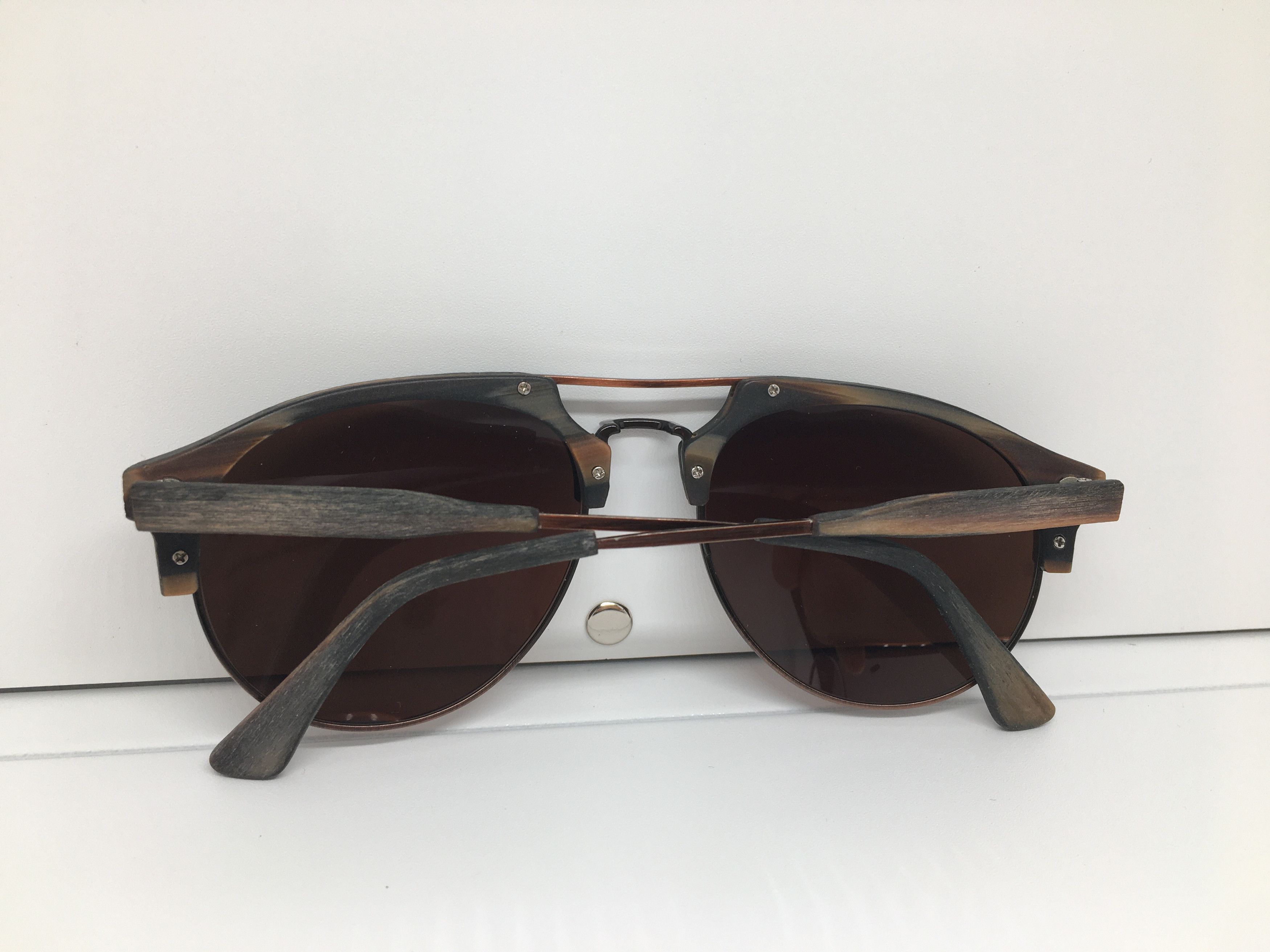 Vintage vintage aviator sunglasses frame pilots Size ONE SIZE - 6 Thumbnail