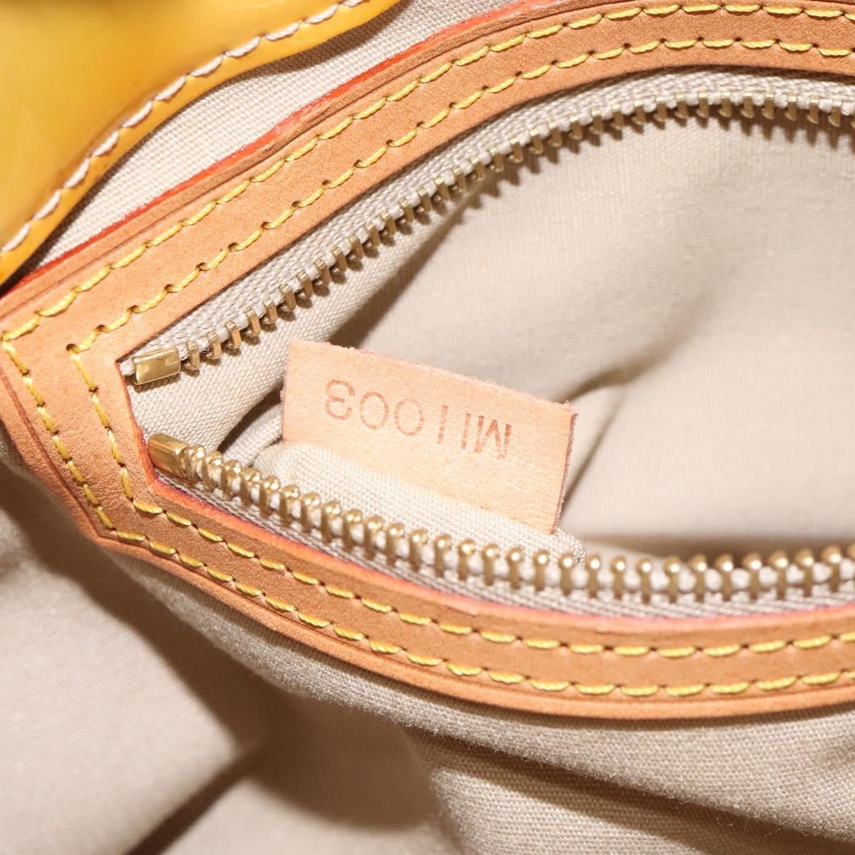 Louis Vuitton LOUIS VUITTON Monogram Vernis Reade PM Hand Bag Beige M91334 Size ONE SIZE - 12 Thumbnail