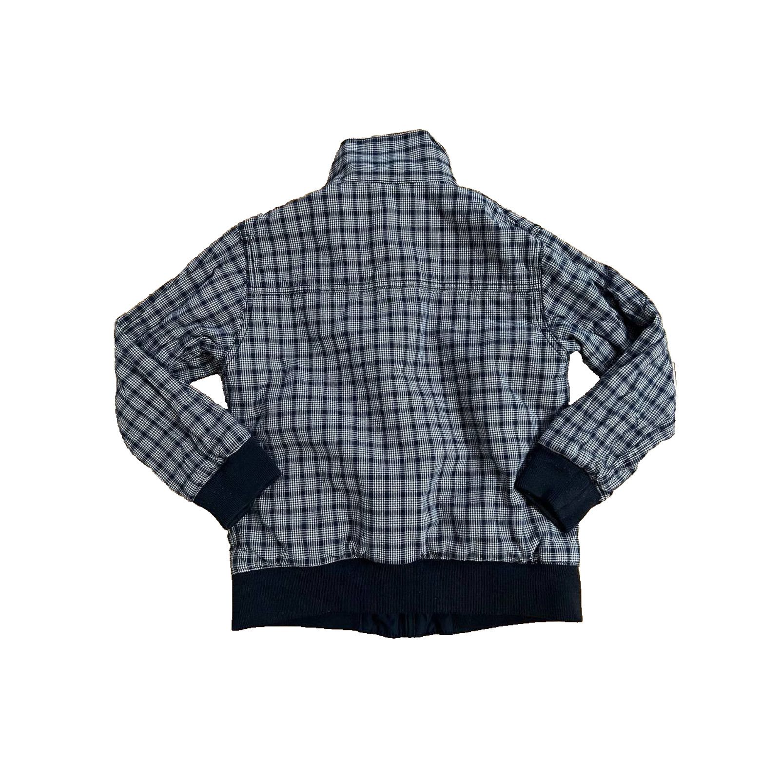 Gap Gap Full Zip Navy Reversible Plaid Pattern Size 8 A001956 Size ONE SIZE - 5 Thumbnail