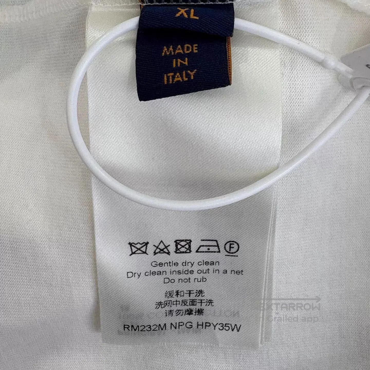 Louis Vuitton White Short Sleeve Graphic T-Shirt. Size US XL / EU 56 / 4 - 4 Thumbnail