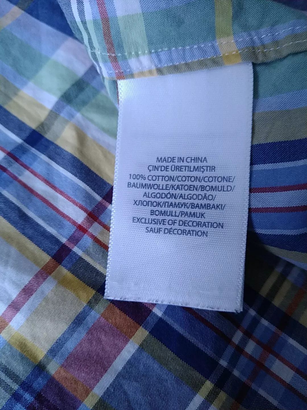 Ralph Lauren Ralph Lauren Multicoloured Short Sleeve Shirt Men's M Size US M / EU 48-50 / 2 - 6 Thumbnail