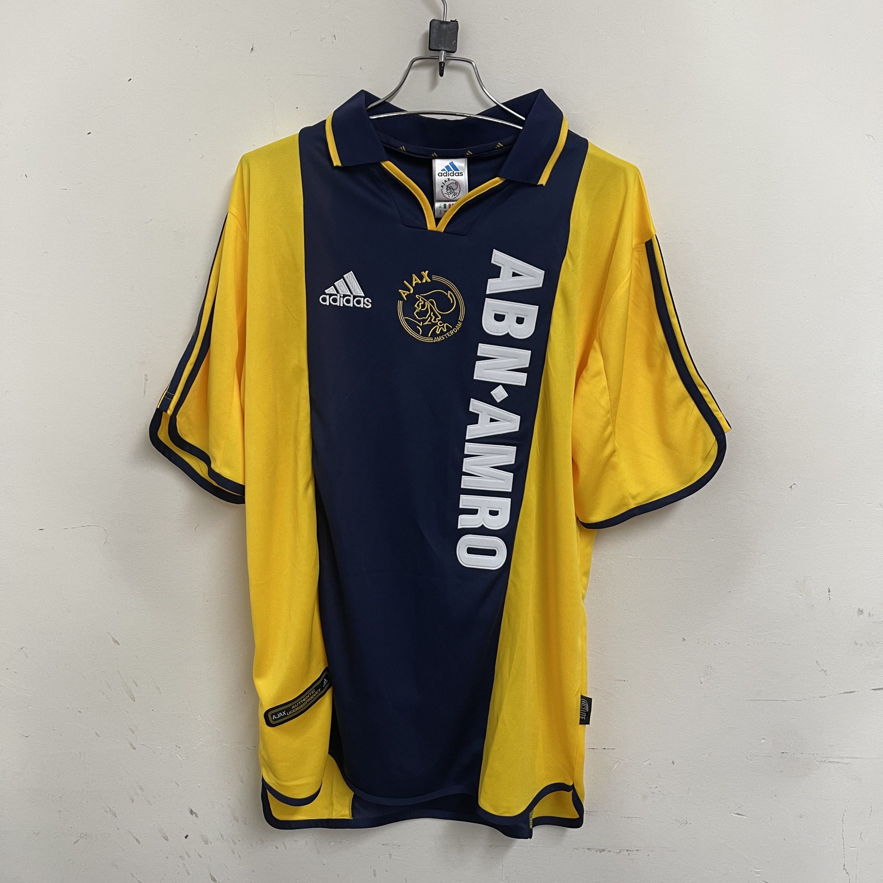 00-01 AJAX ZLATAN Away Soccer Jersey