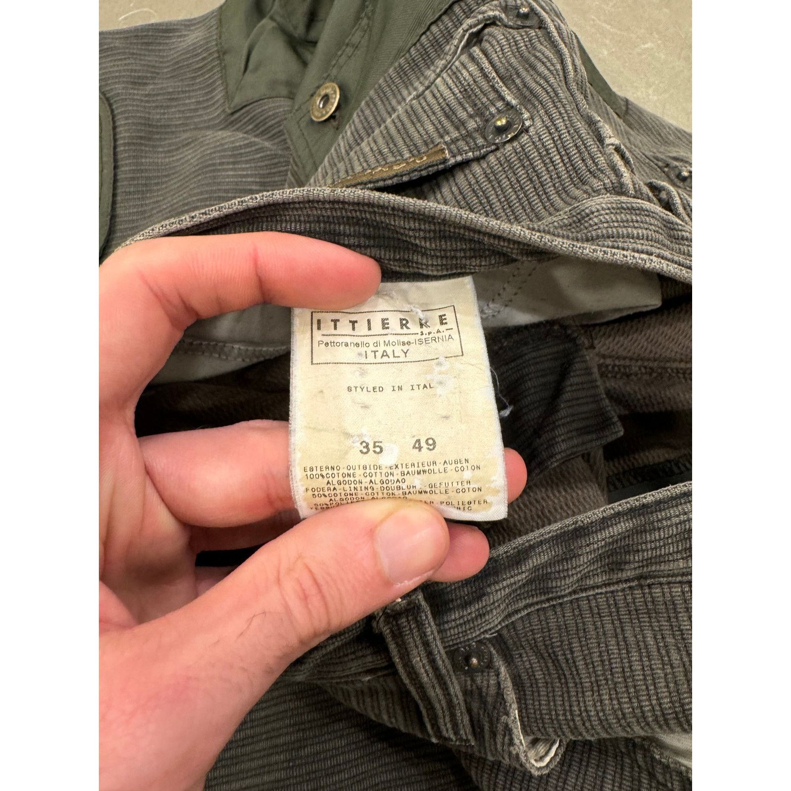 Dolce & Gabbana A/W2004 Dolce & Gabbana double layer hybrid cargo pants Size US 33 - 7 Thumbnail