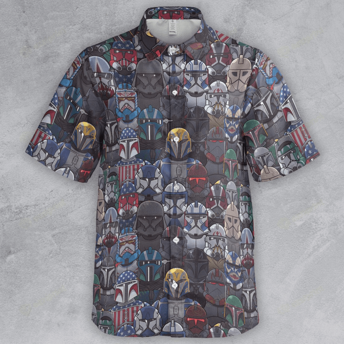 The Unbranded Brand USA Troopers Clone Troopers Star Wars Button Down Shirt Size US M / EU 48-50 / 2 - 2 Thumbnail