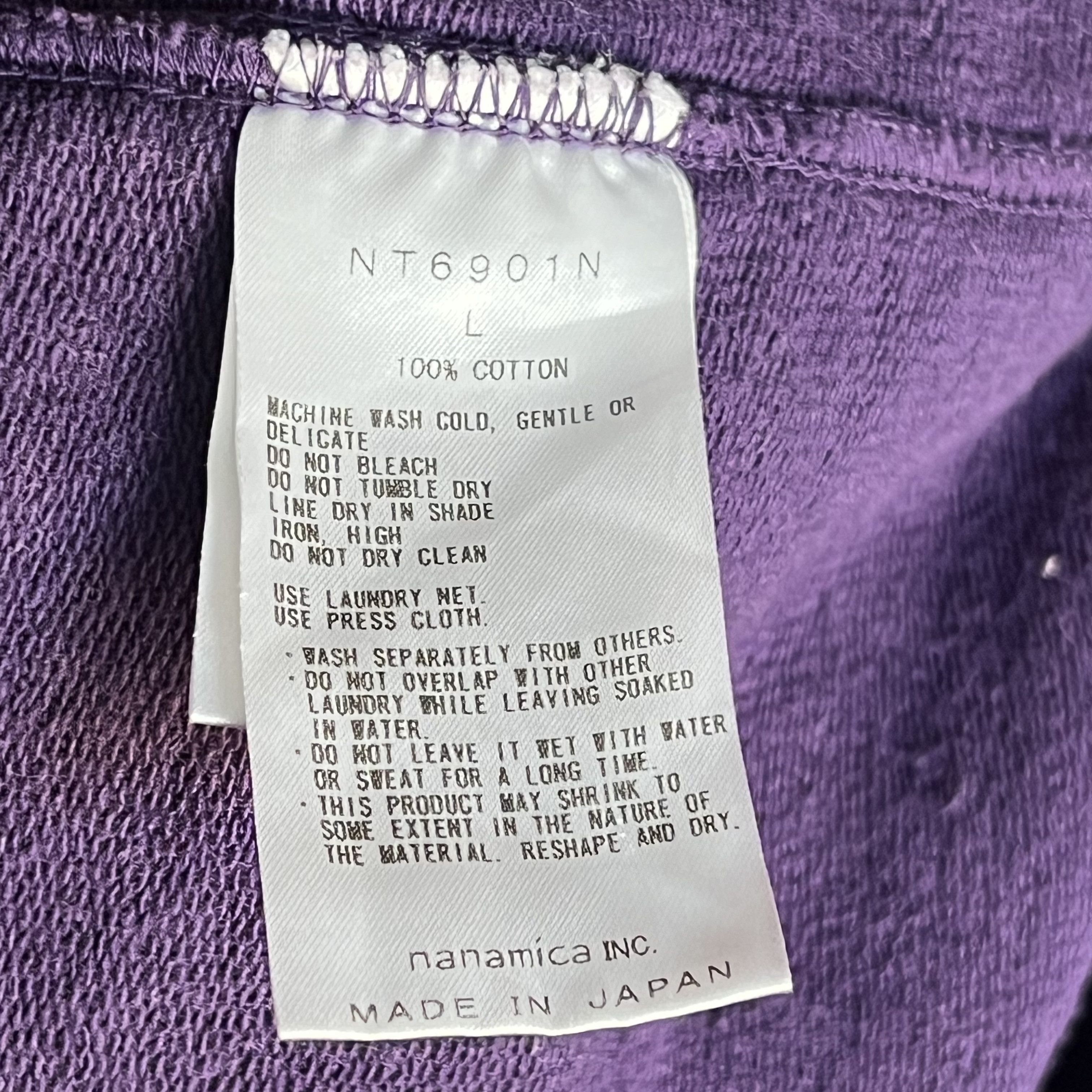 Nanamica North Face PURPLE LABEL 10oz Cotton bomber / Purple / Large Size US L / EU 52-54 / 3 - 4 Thumbnail