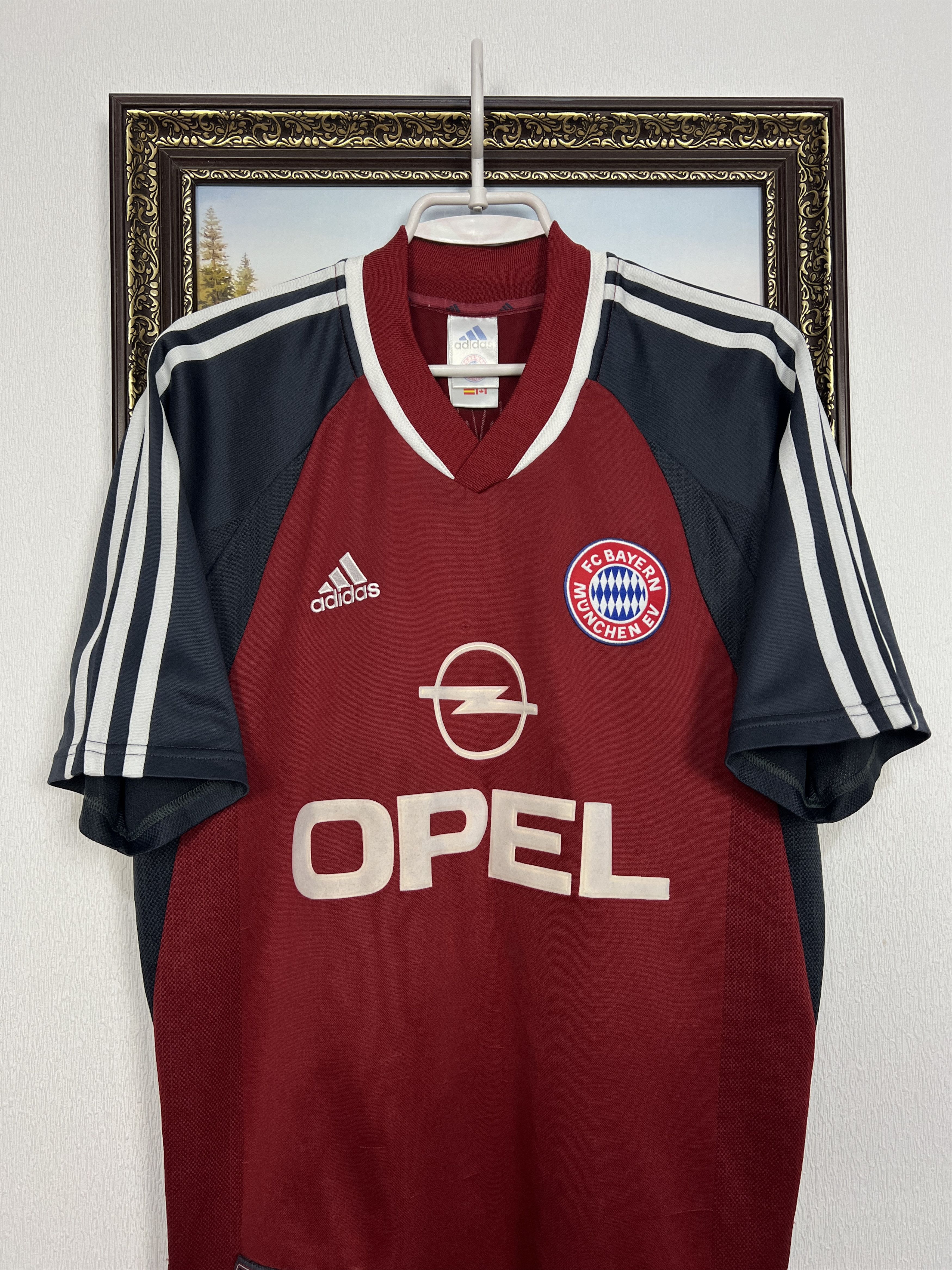 Adidas Bayern Munich Home football shirt 2001 Soccer Jersey Trikot Size US M / EU 48-50 / 2 - 2 Thumbnail