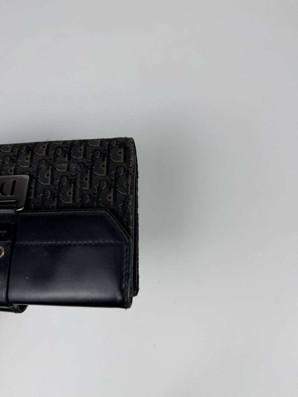 Dior Dior Galliano era street chic monogram long trifold wallet Size ONE SIZE - 6 Thumbnail