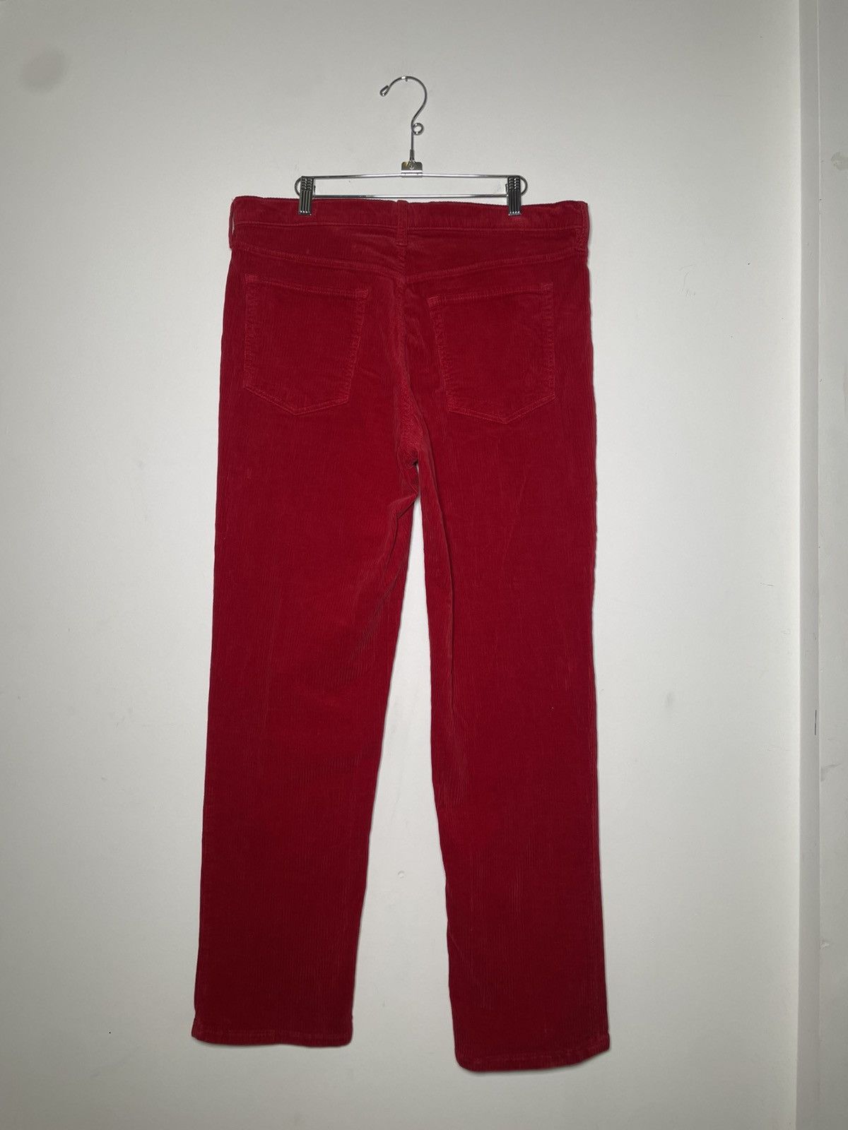Banana Republic Banana Republic Red Corduroy Straight 32x31 Size US 31 - 2 Thumbnail